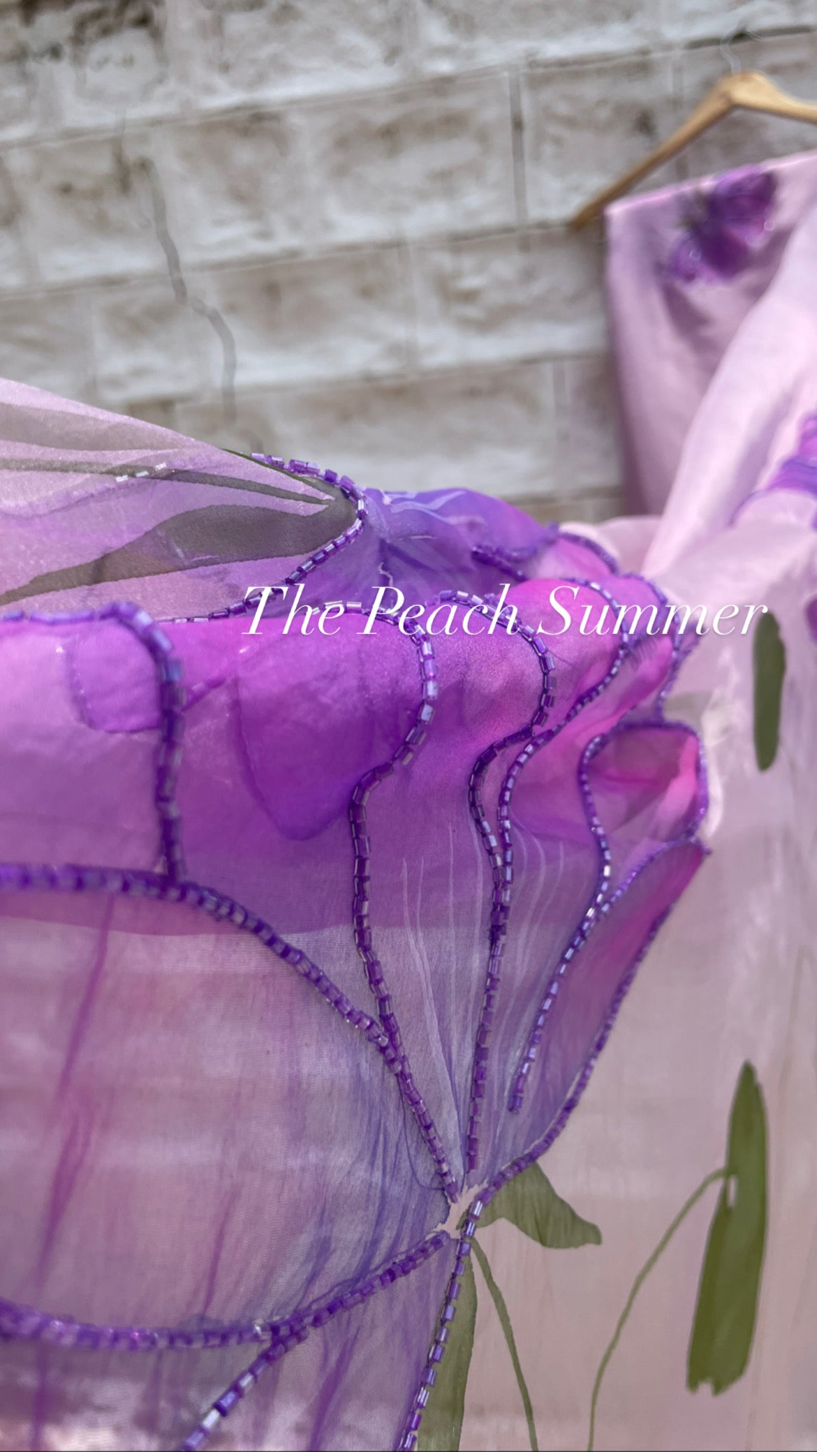Lotus Organza Saree