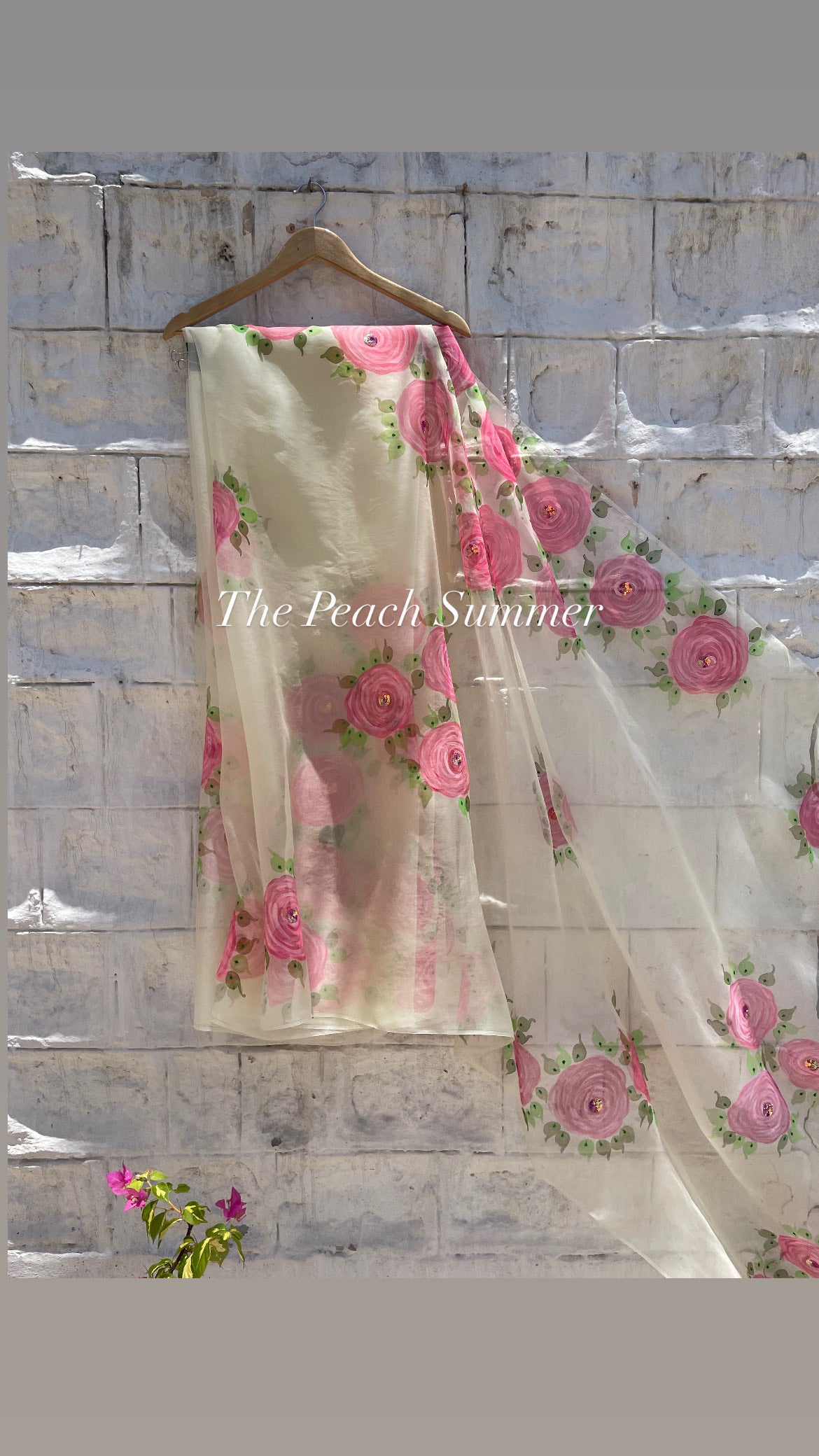 Roses Organza Saree