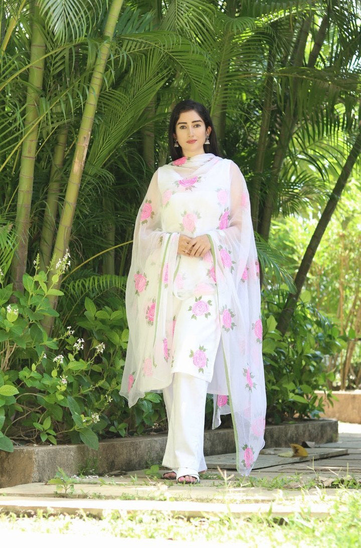 Roses Cotton Suit