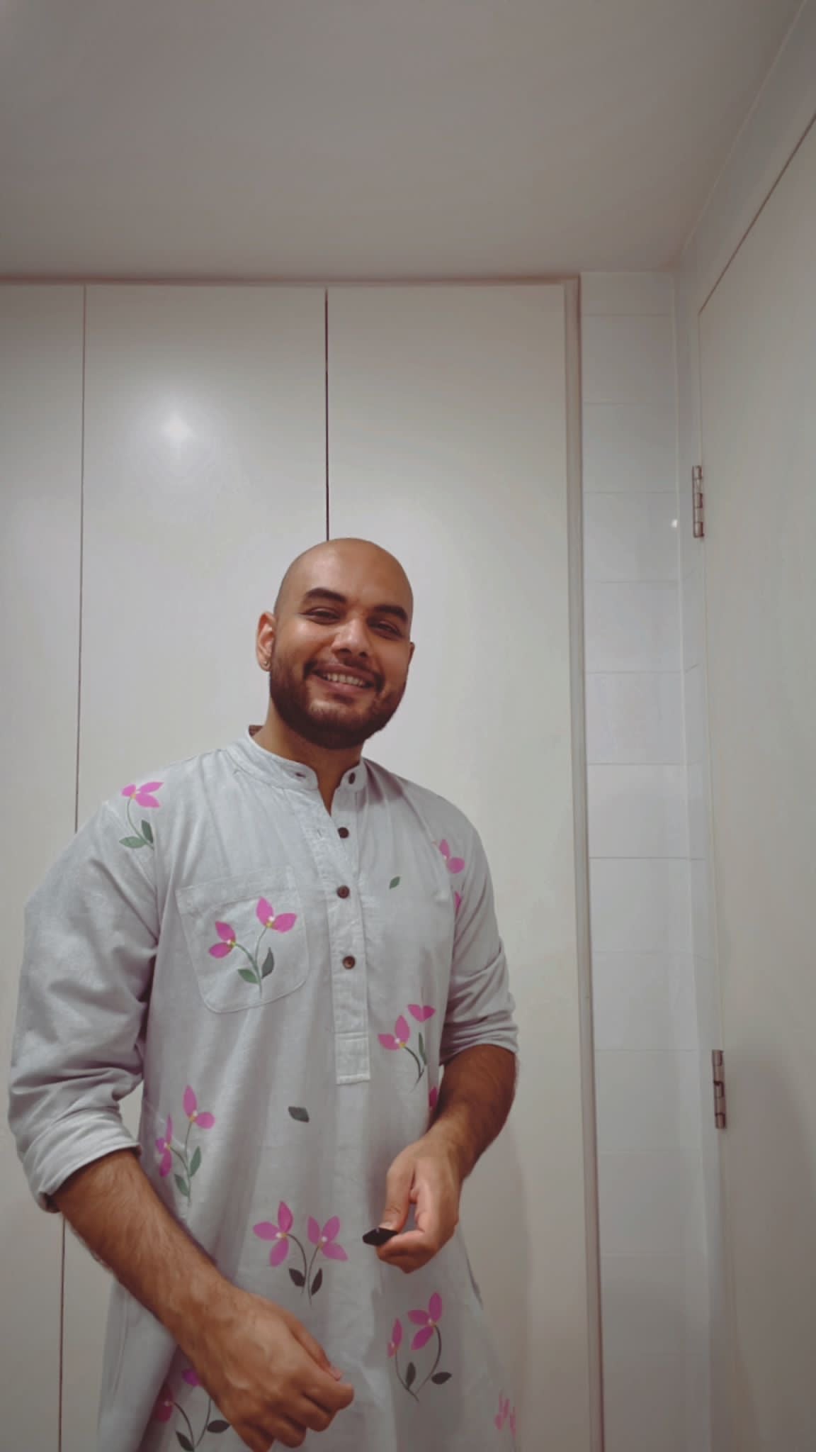 Bougainvillea Men’s Kurta