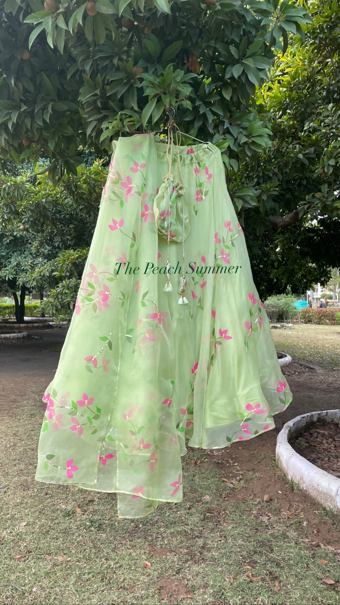 Bougainvilleas Lehenga
