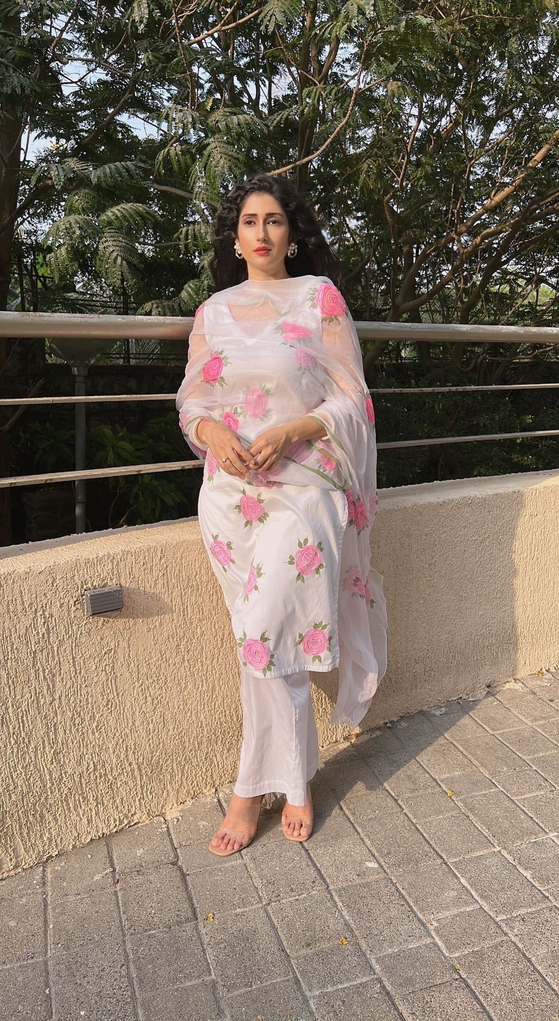 Roses Cotton Suit
