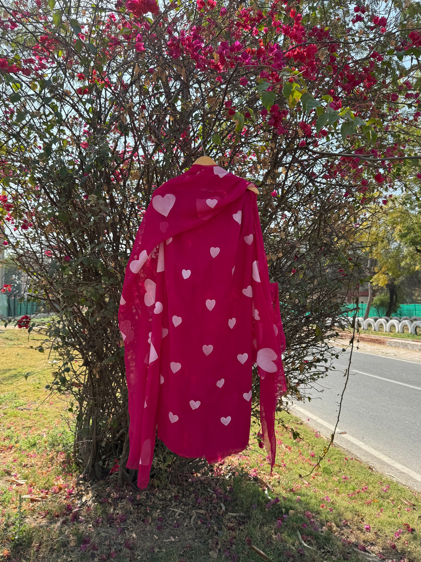 Heart Chiffon Suit
