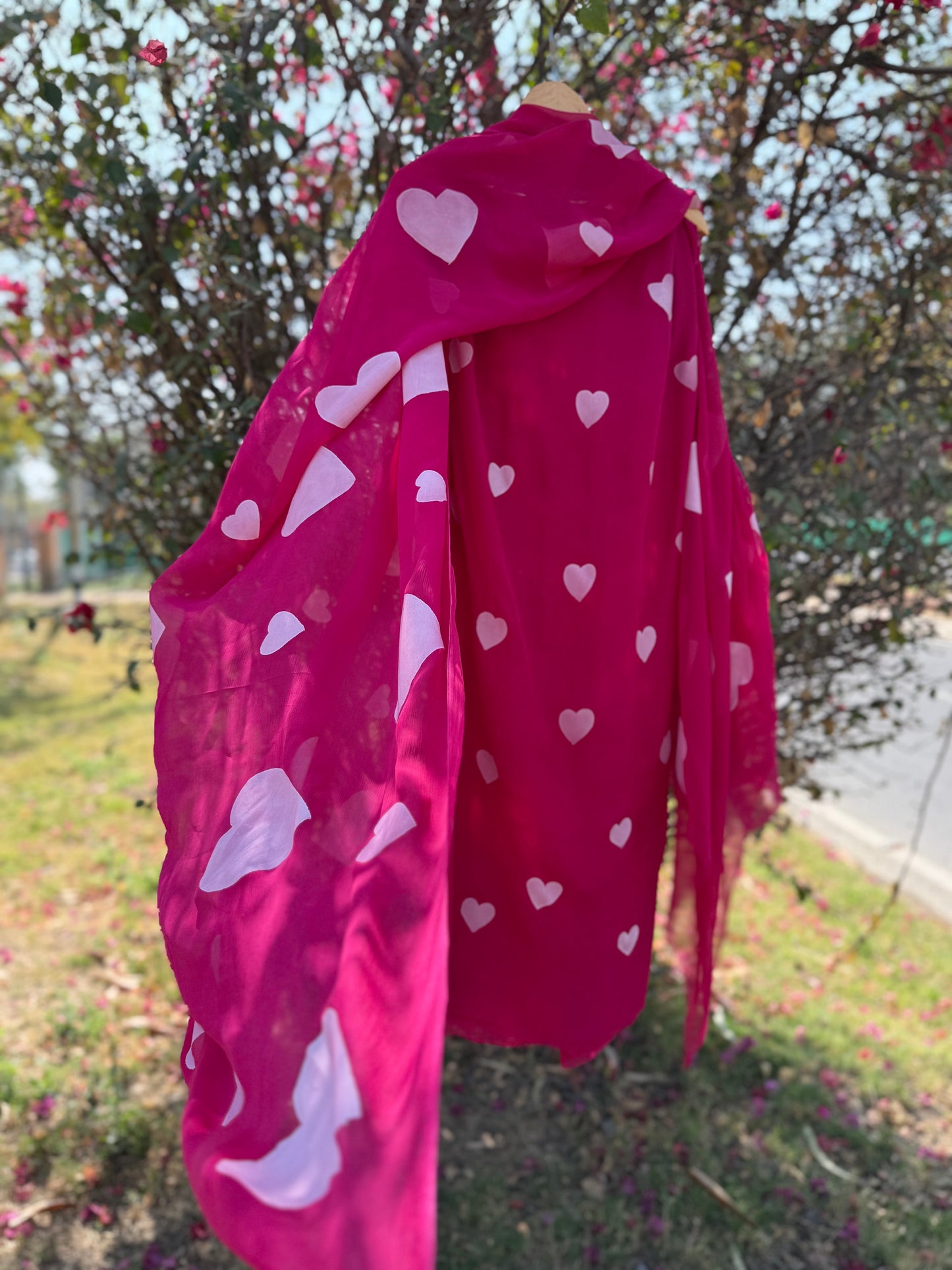 Heart Chiffon Suit