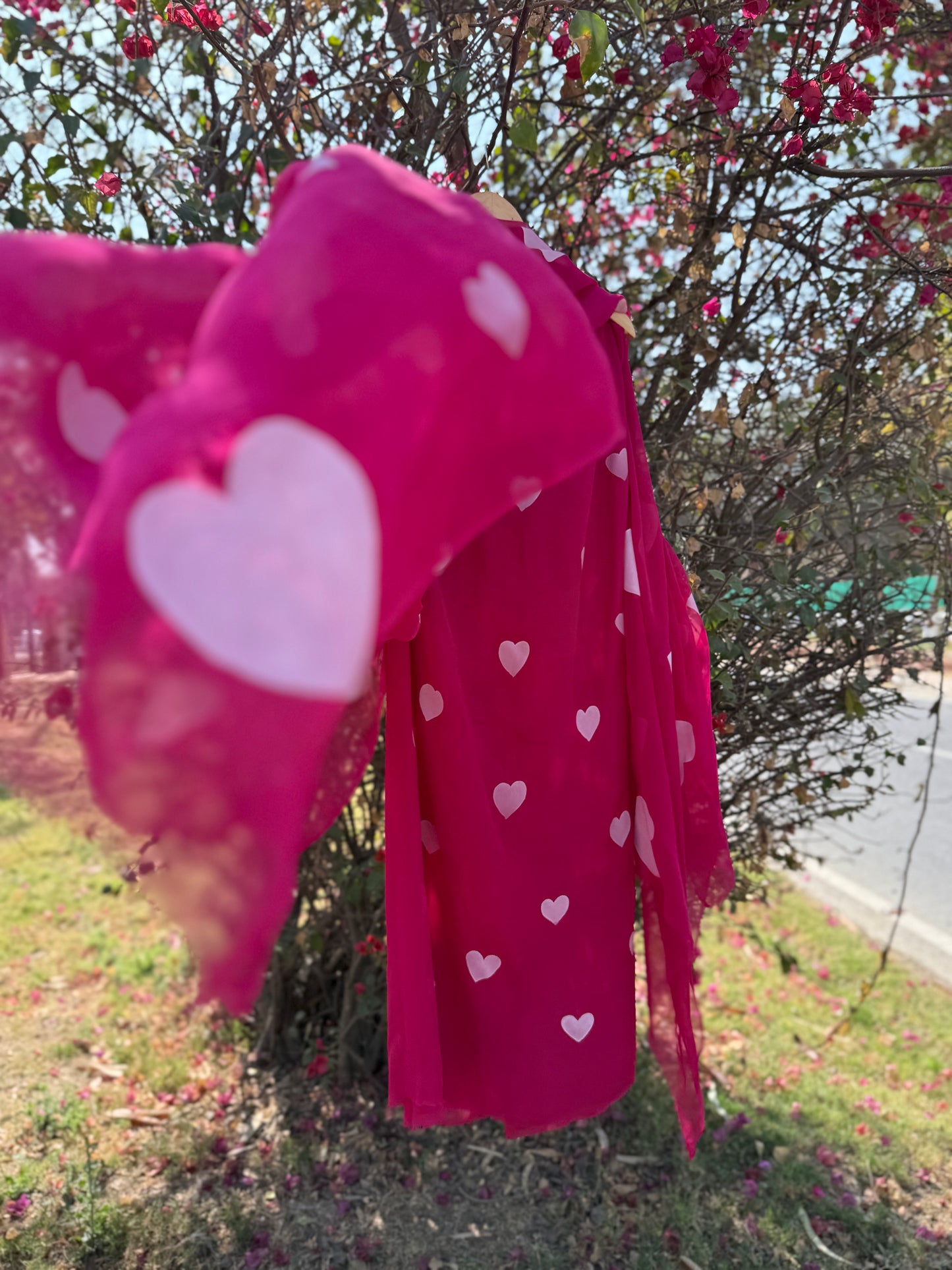 Heart Chiffon Suit