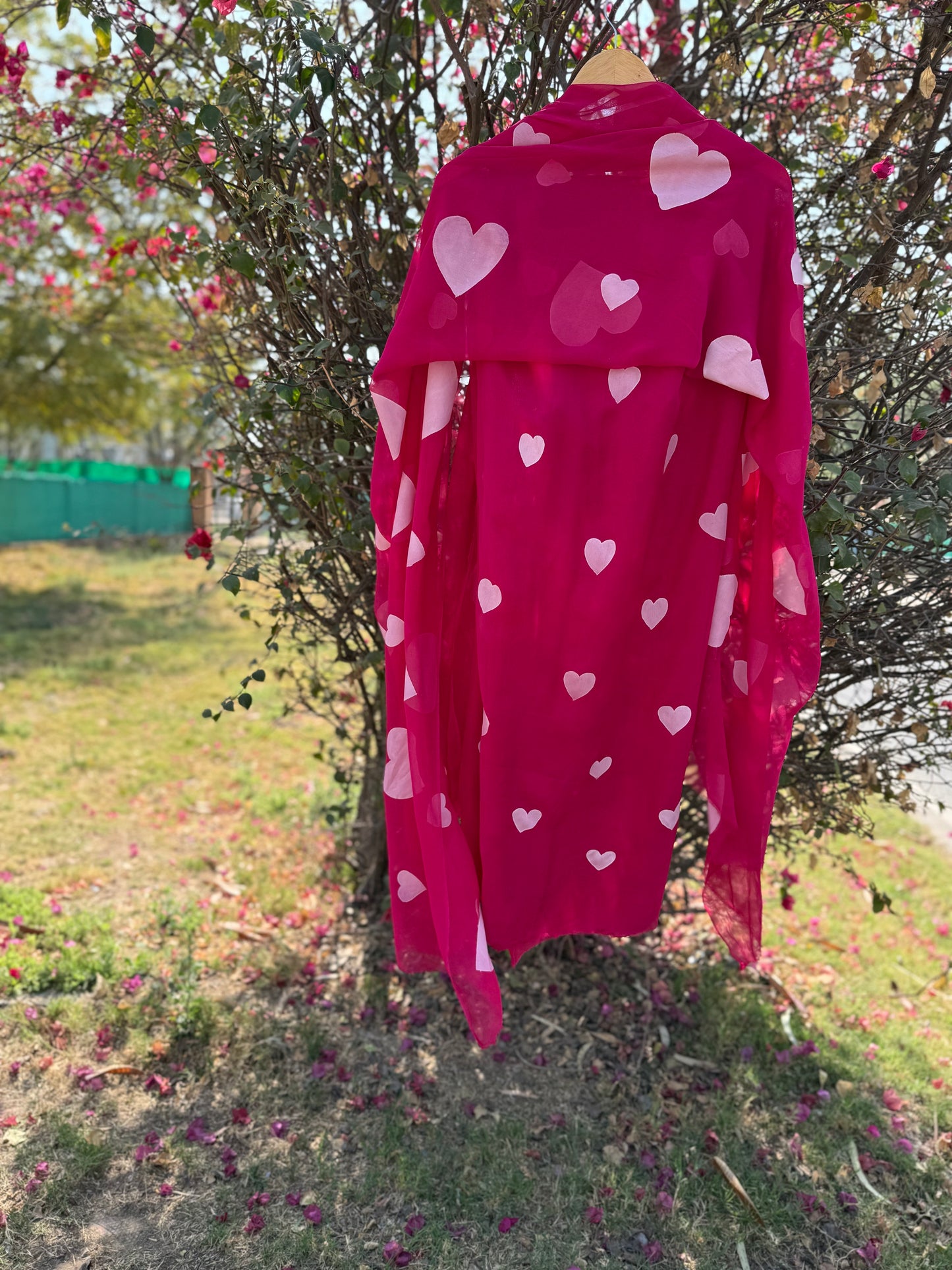 Heart Chiffon Suit