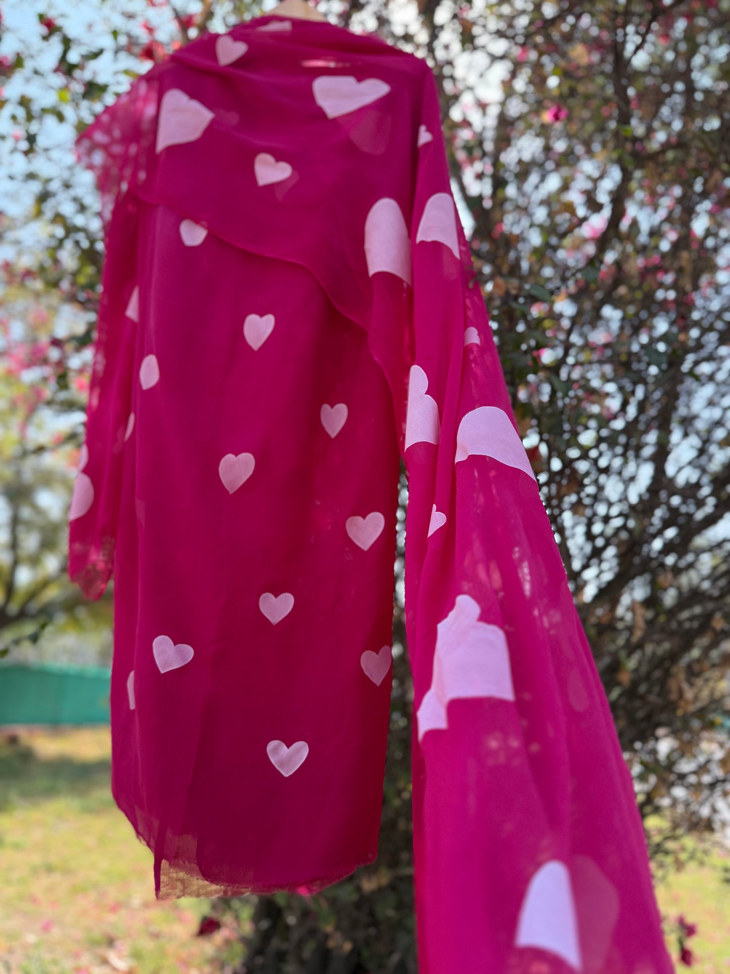 Heart Chiffon Suit
