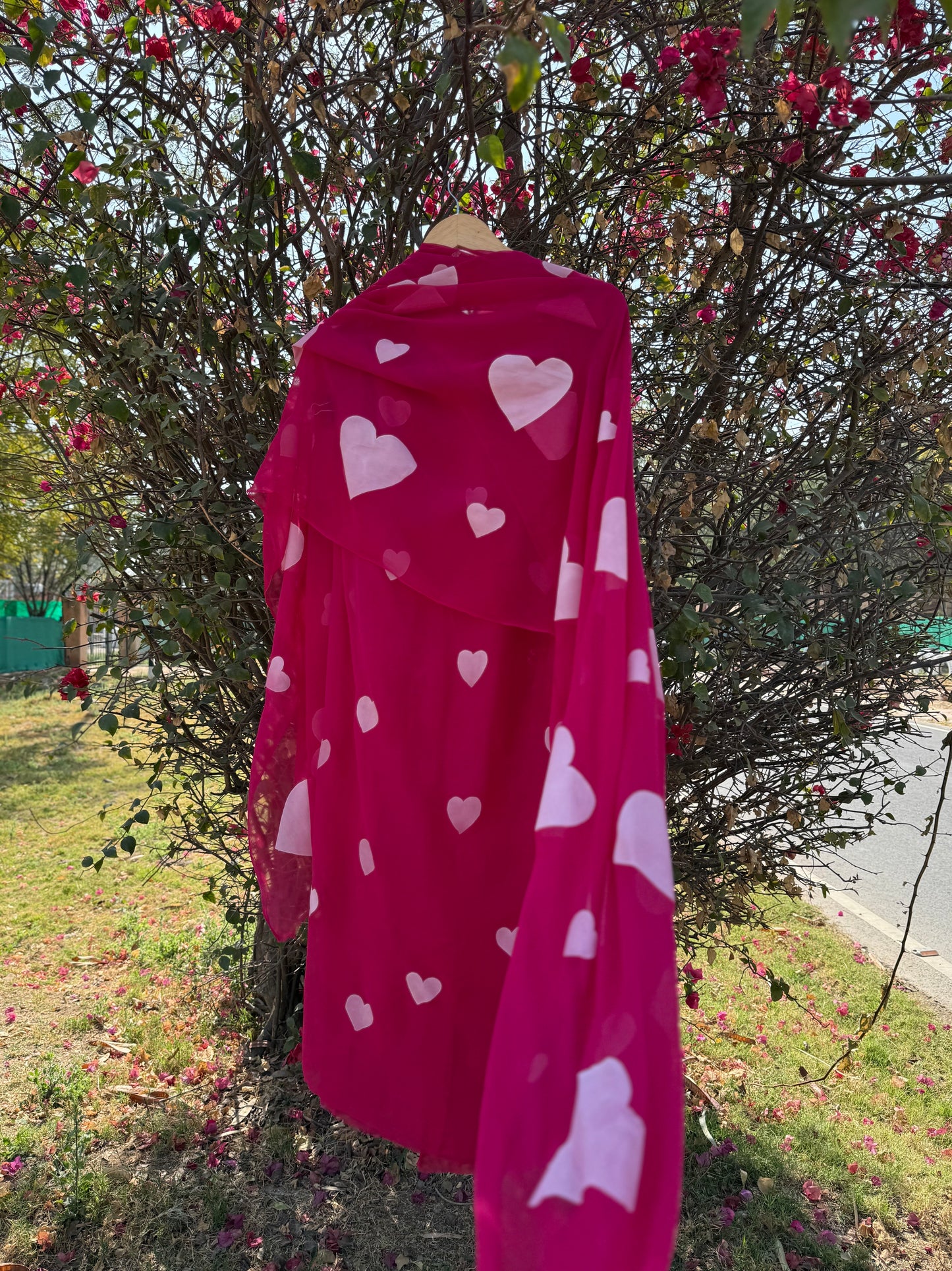 Heart Chiffon Suit