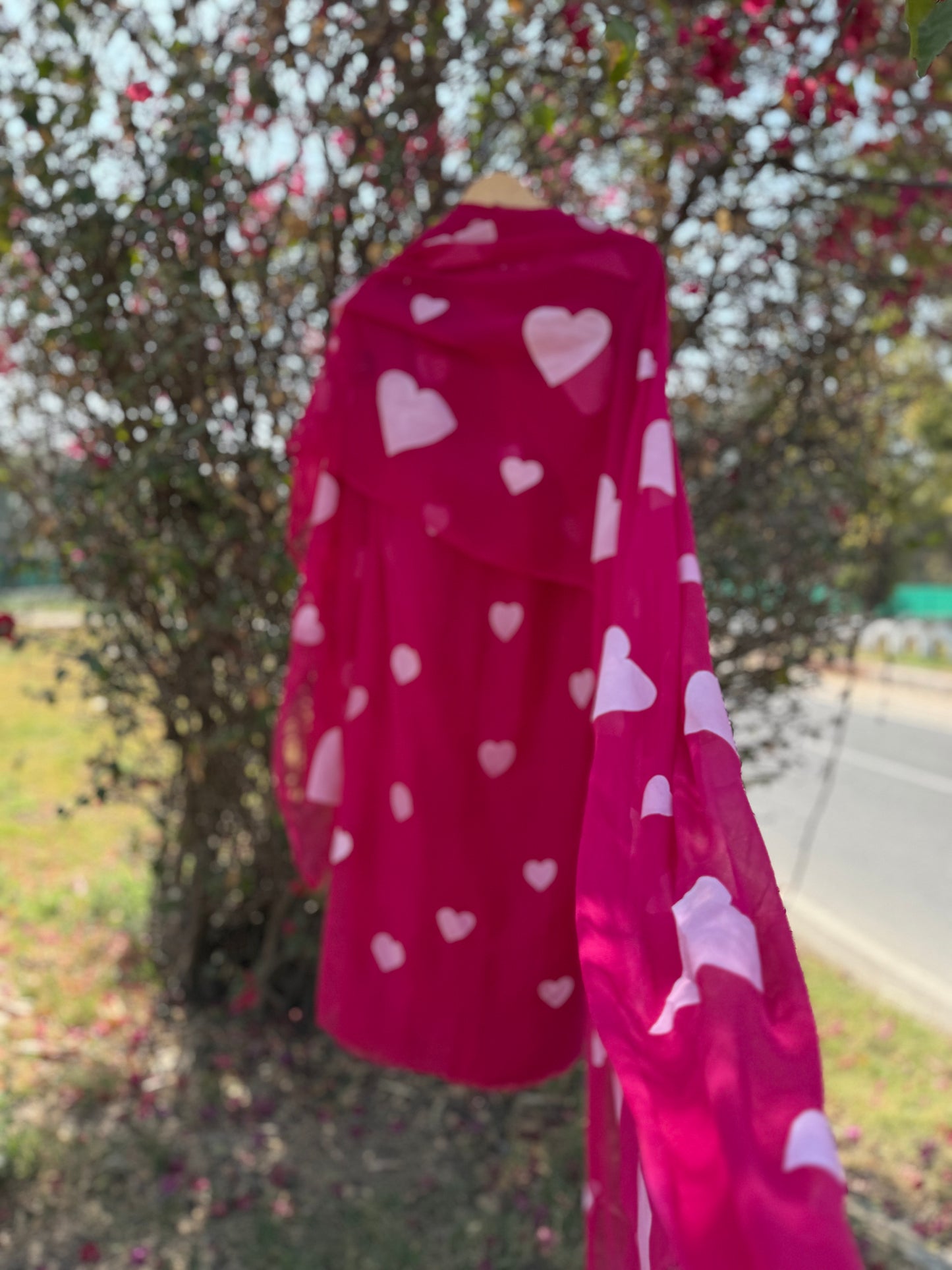 Heart Chiffon Suit