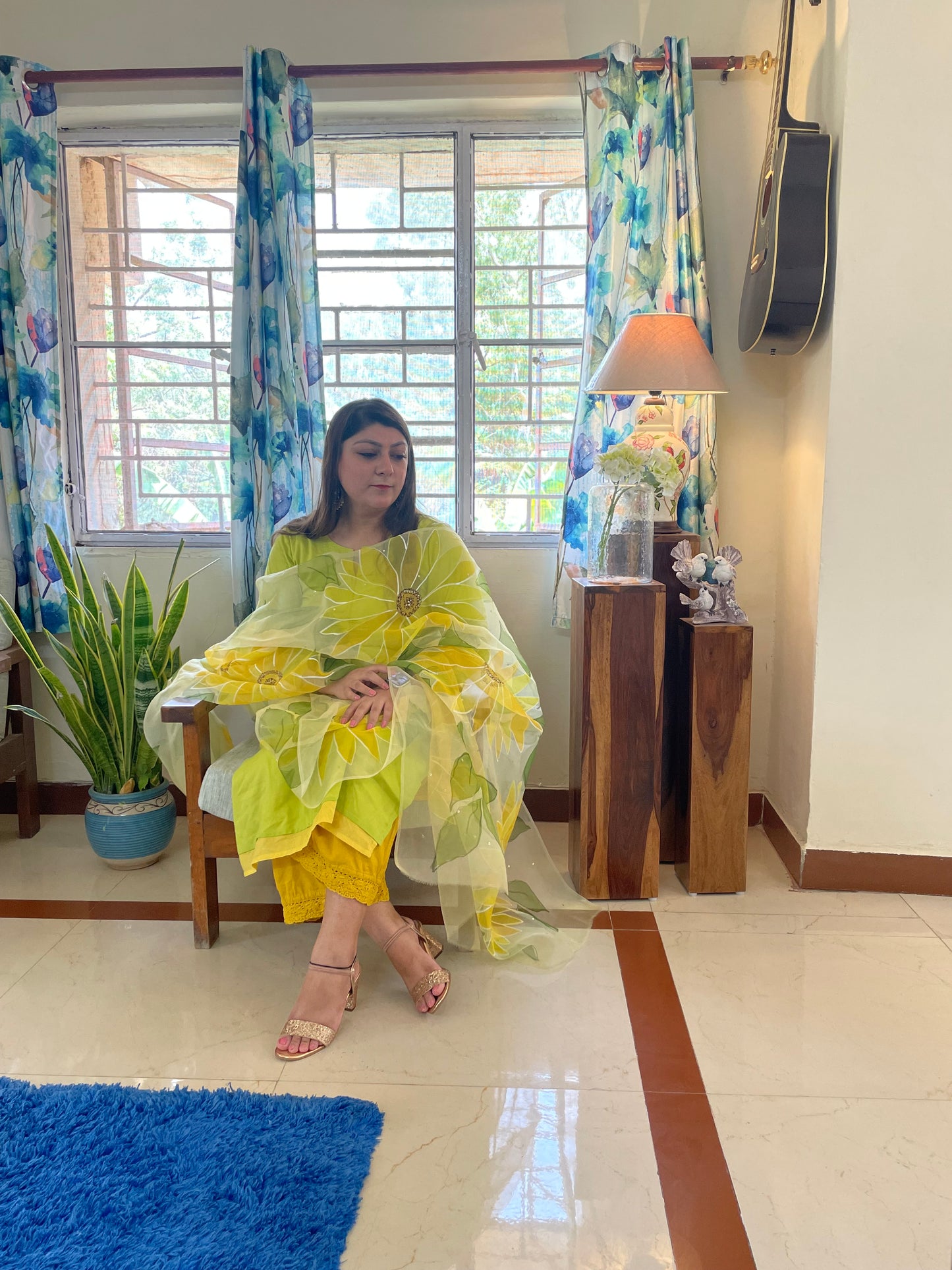 Sunflower Dupatta