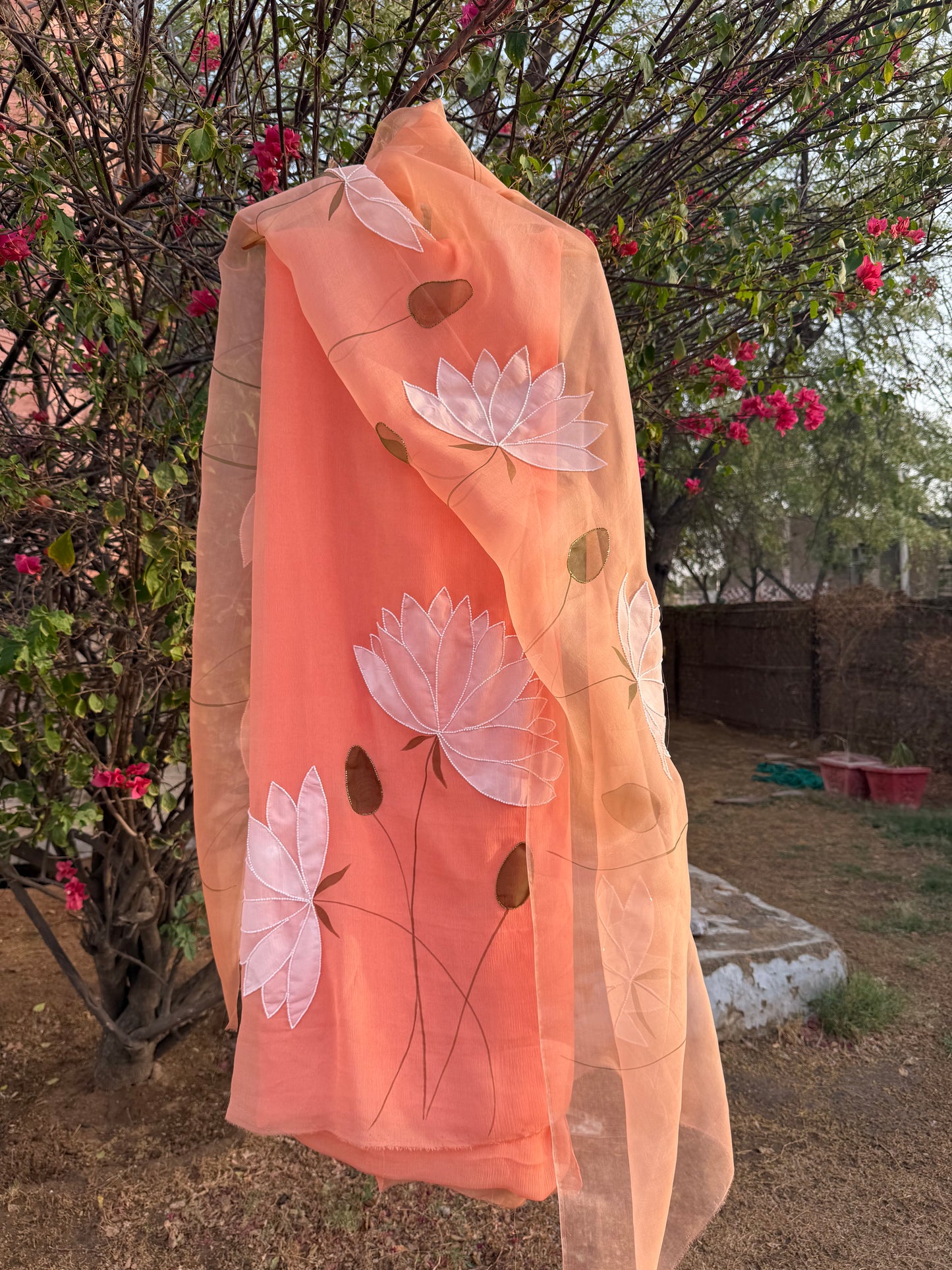 Lotus Chiffon Suit
