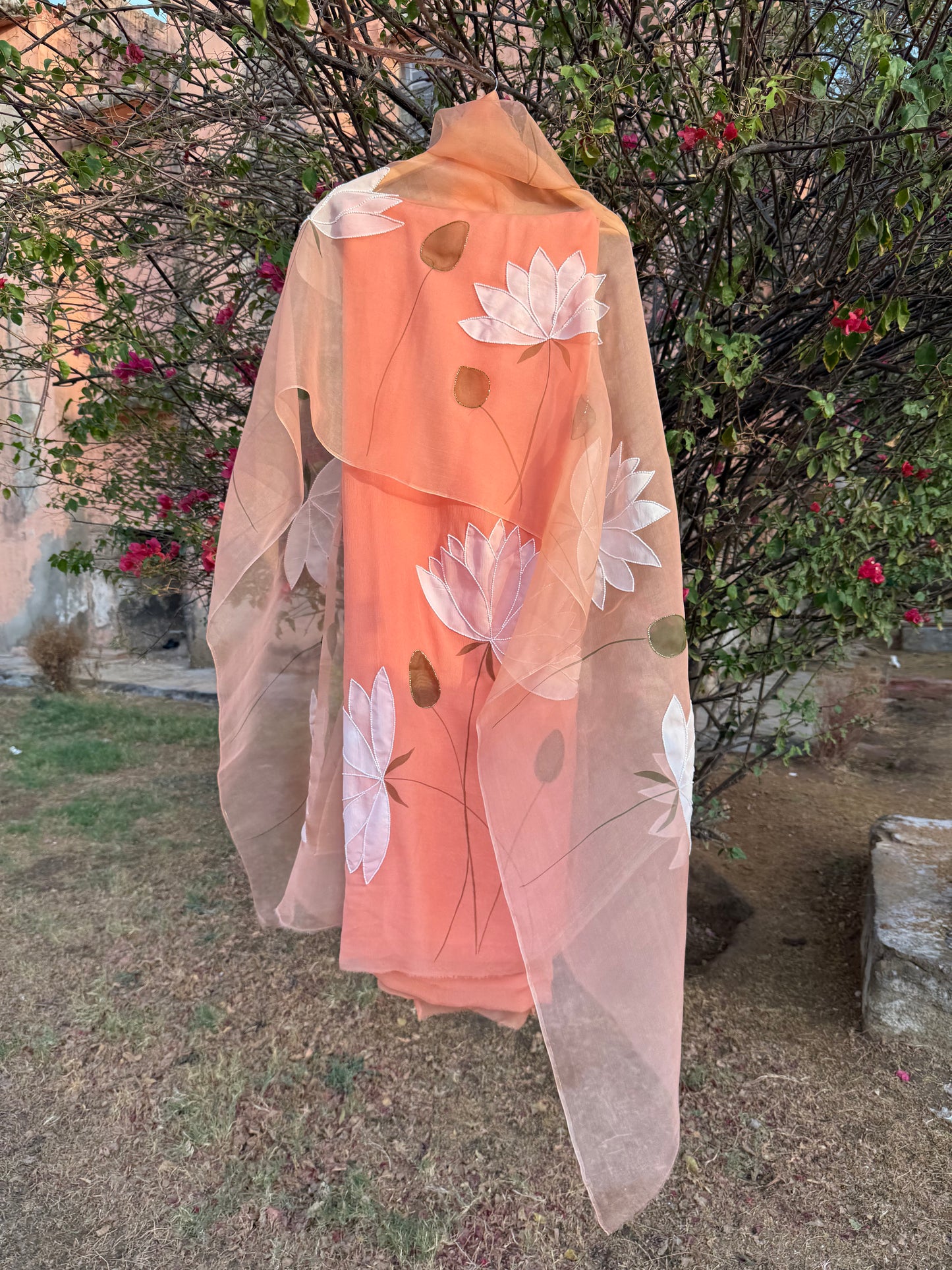 Lotus Chiffon Suit
