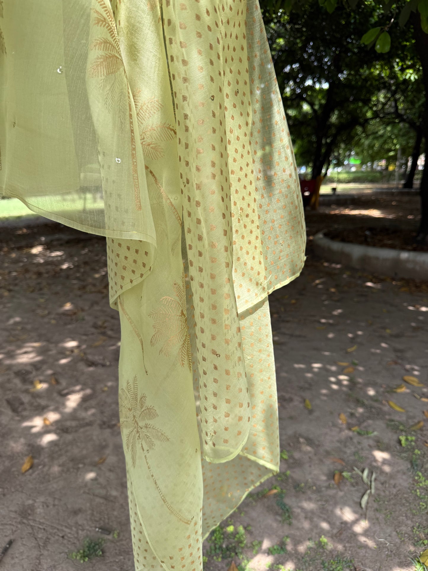 Tree Organza Saree