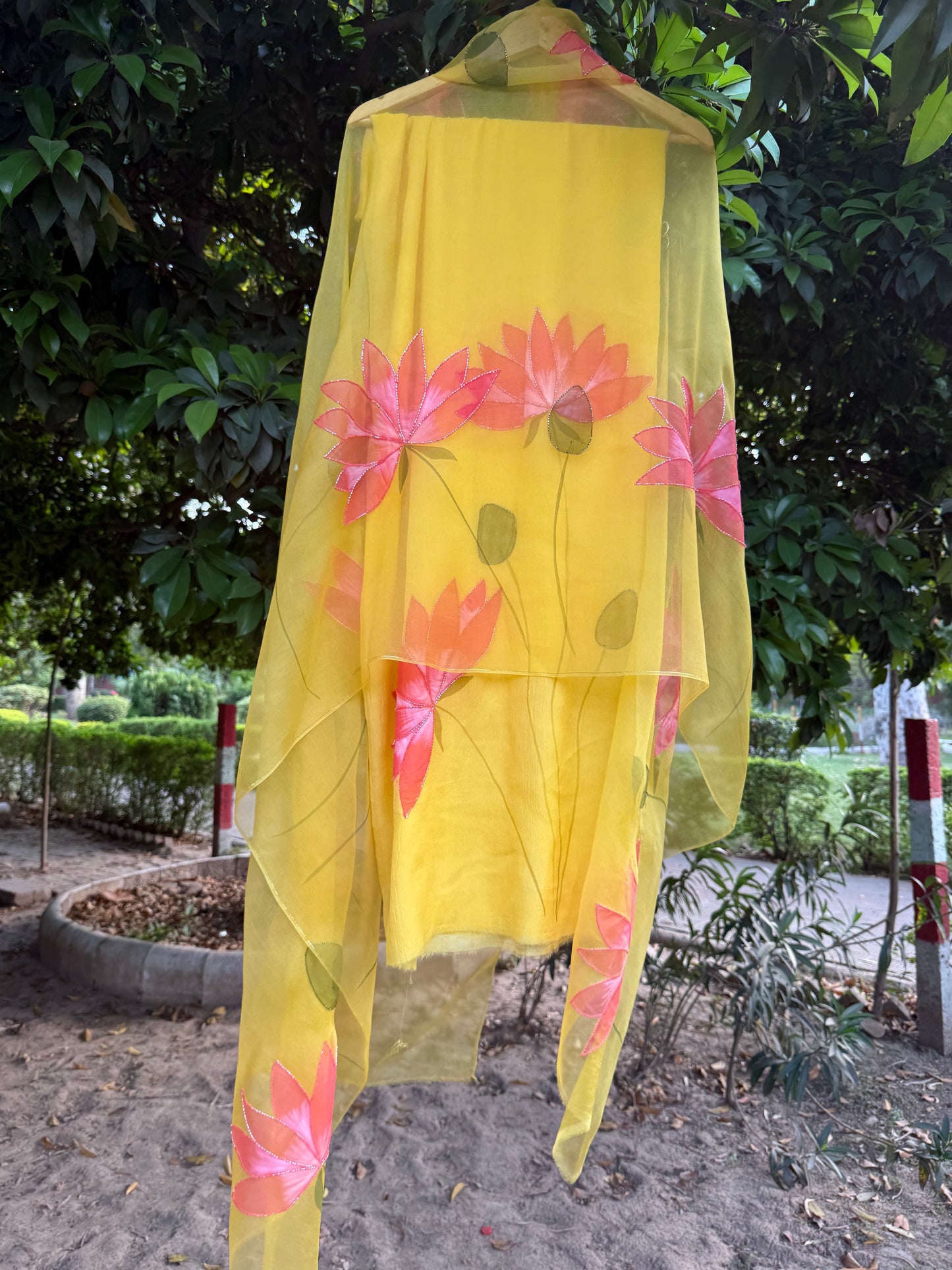 Lotus Chiffon Suit