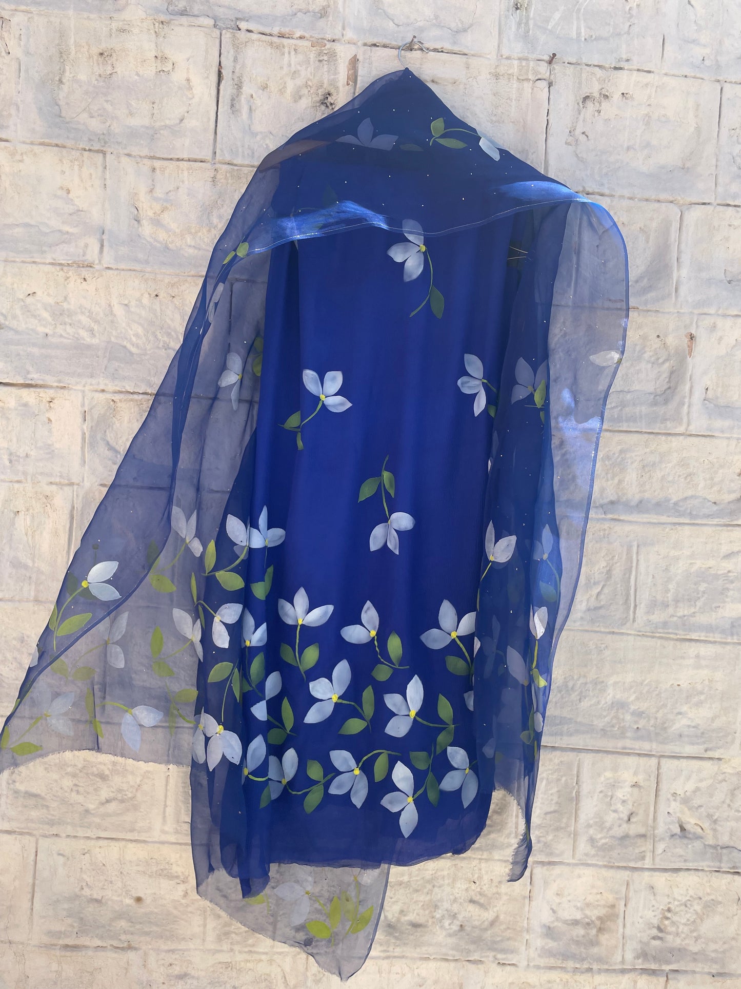 Bougainvillea Chiffon Suit