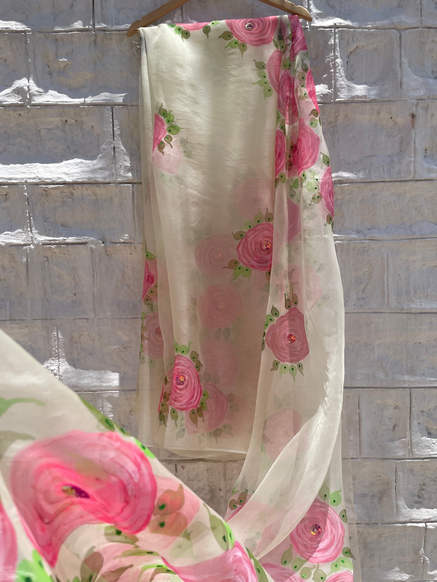 Roses Organza Saree