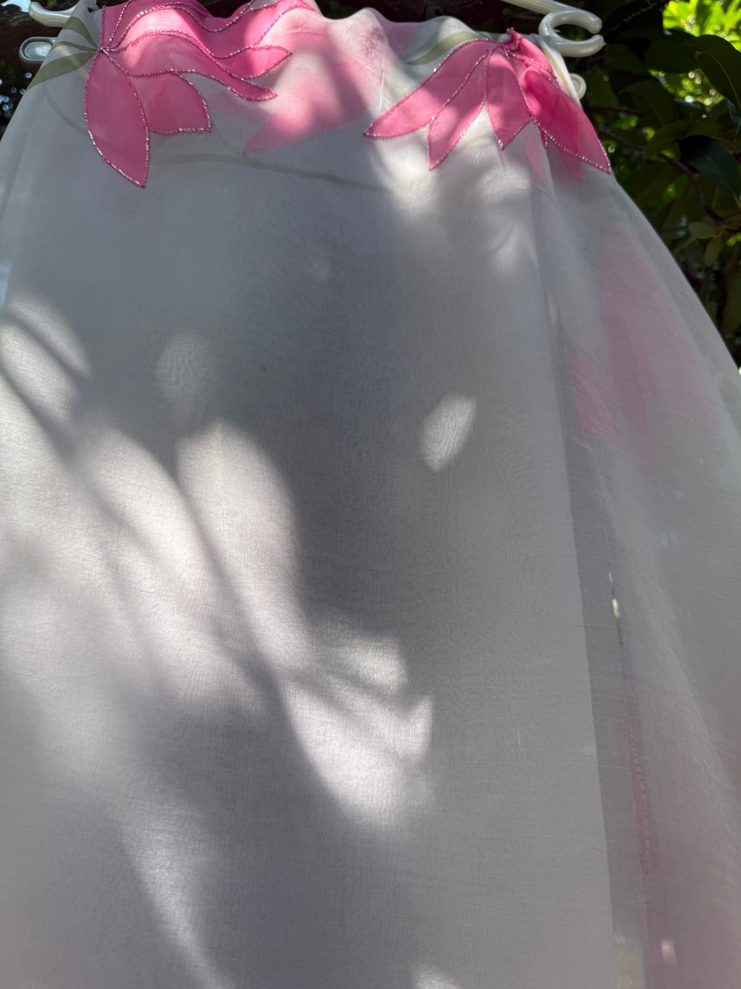 Lotus Organza Saree