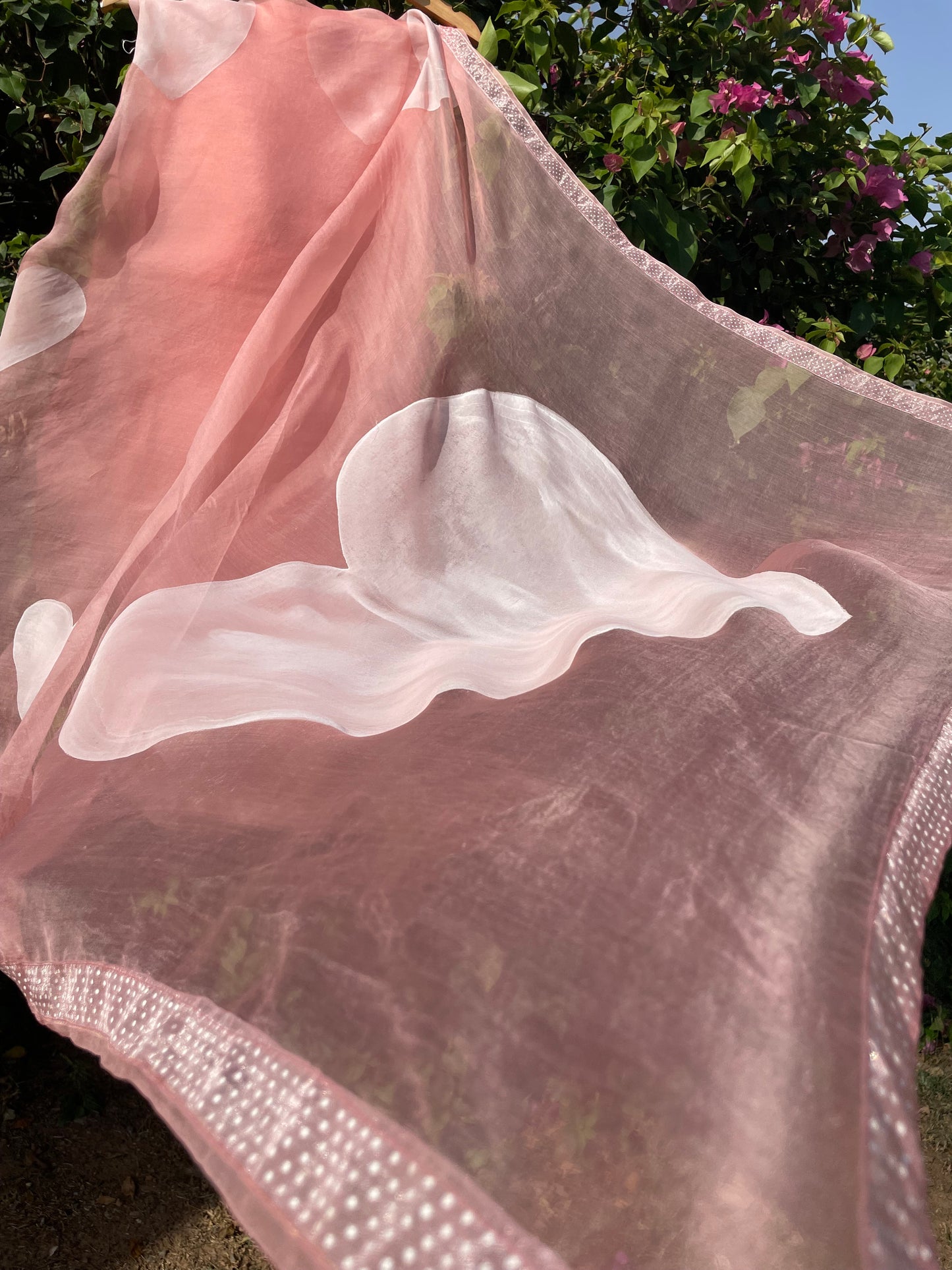 Heart Organza Saree