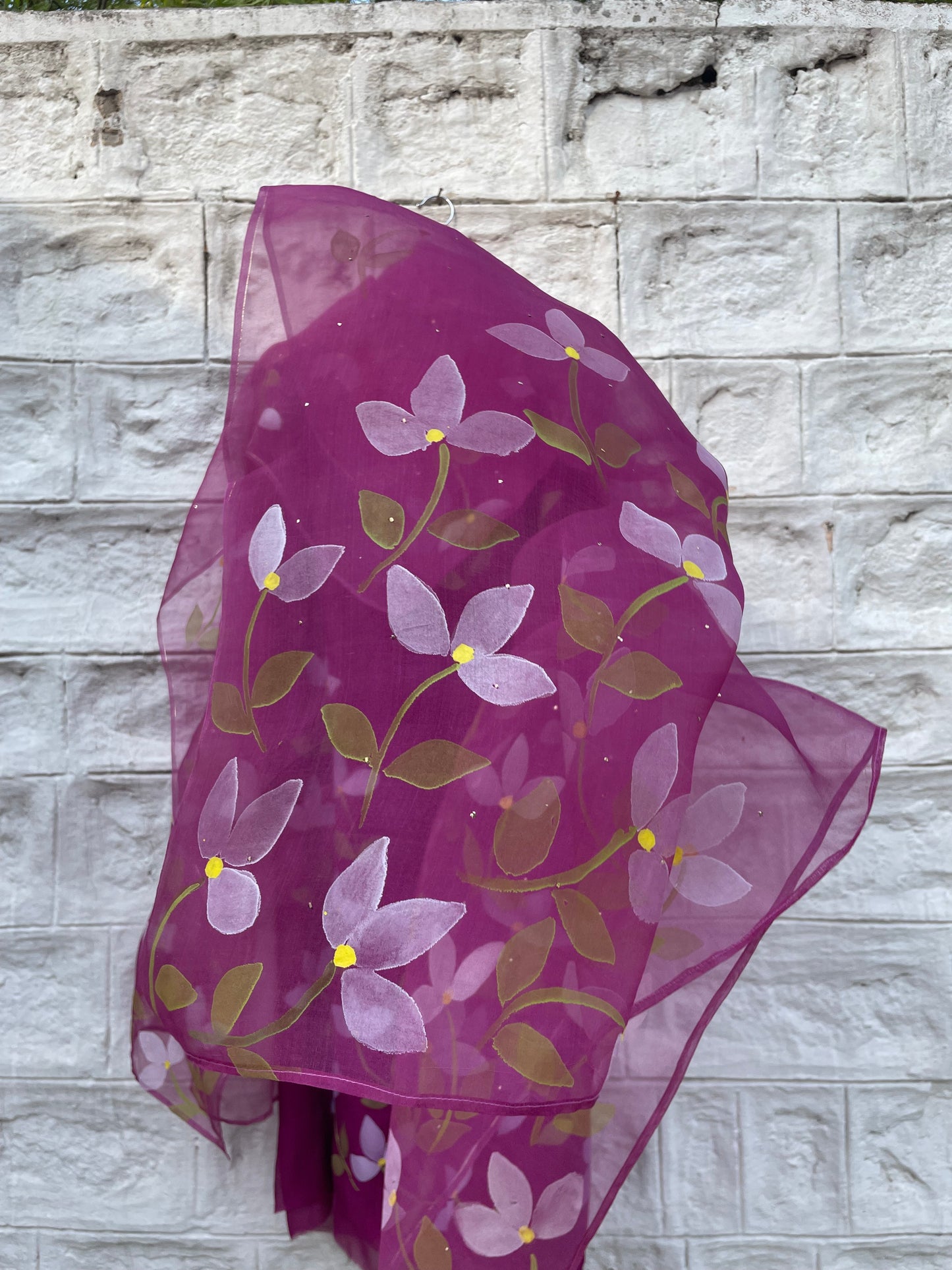 Bougainvillea Chiffon Suit