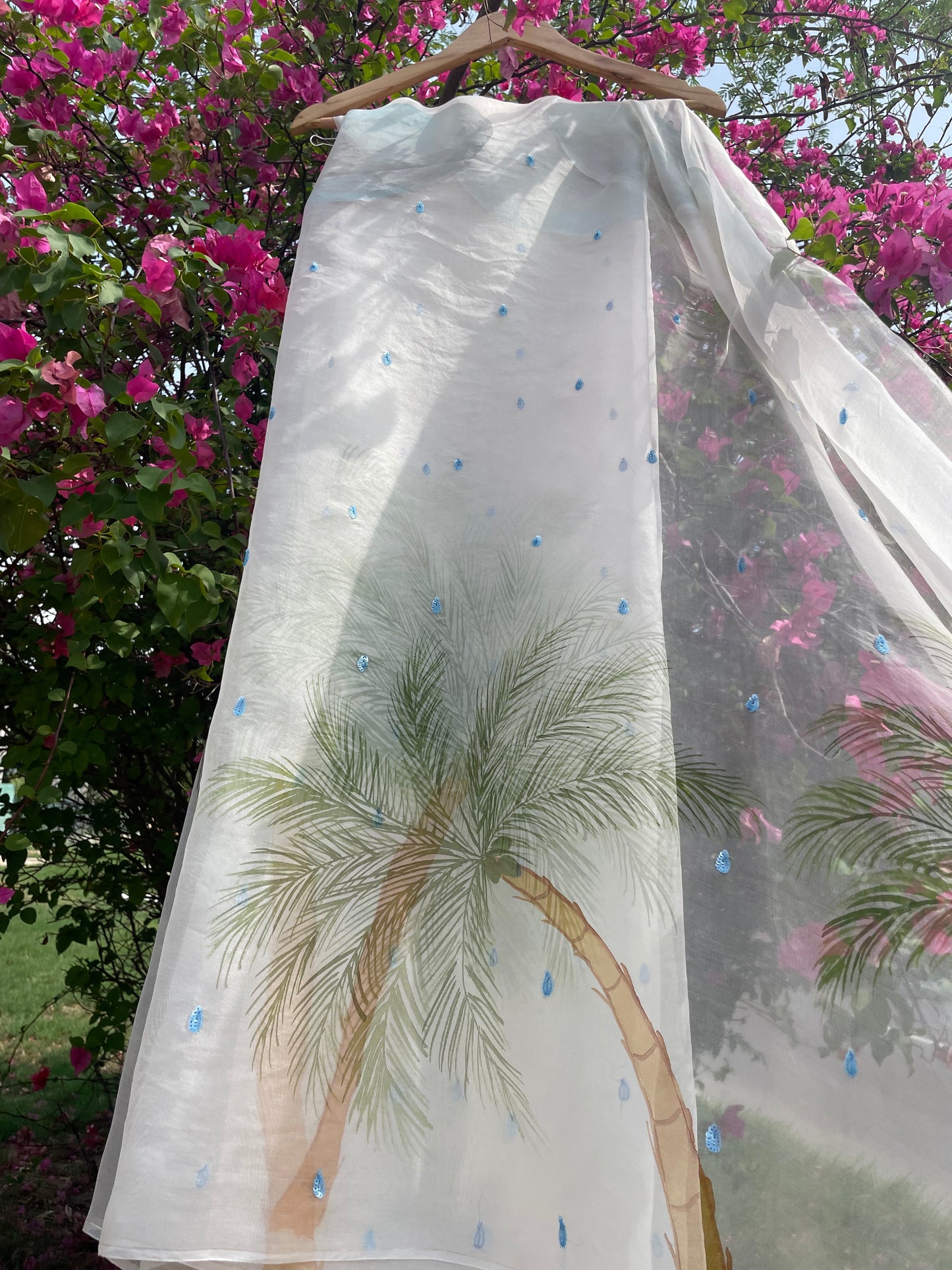Rain & tree Organza Saree