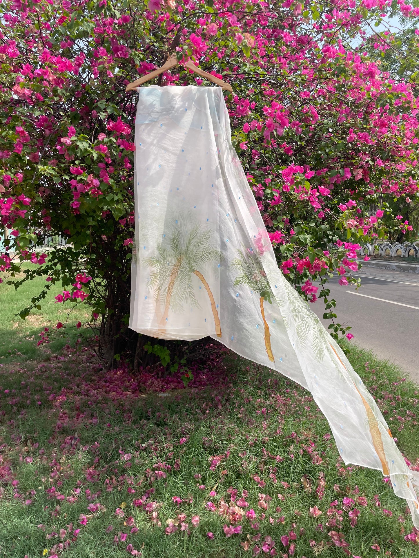 Rain & tree Organza Saree