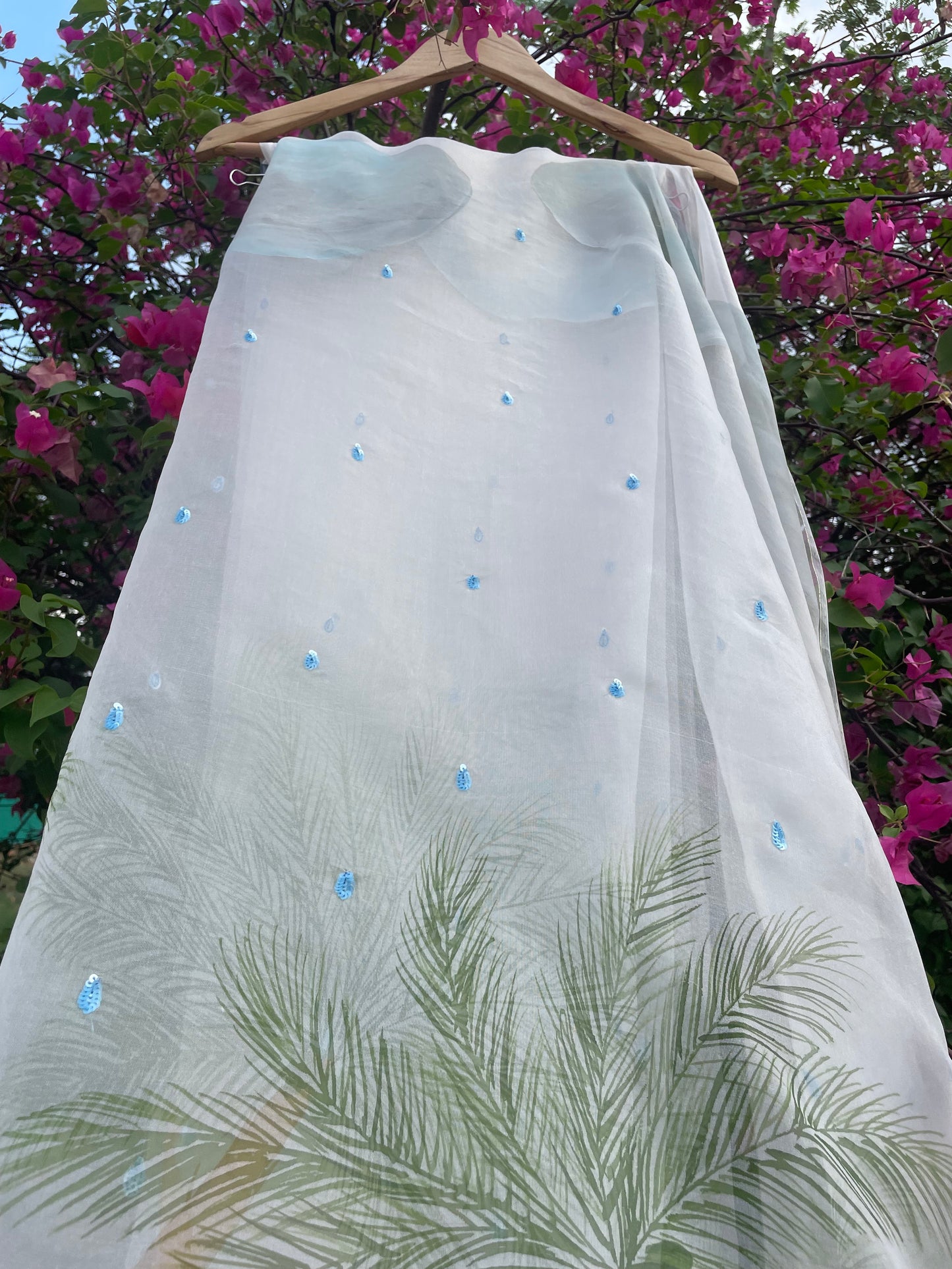 Rain & tree Organza Saree