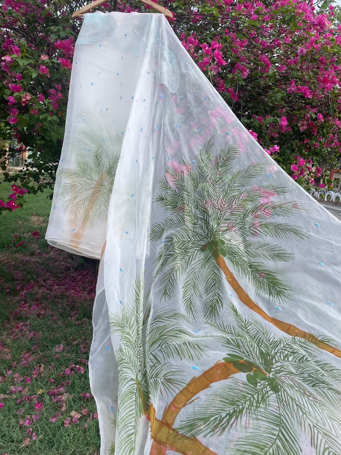 Rain & tree Organza Saree