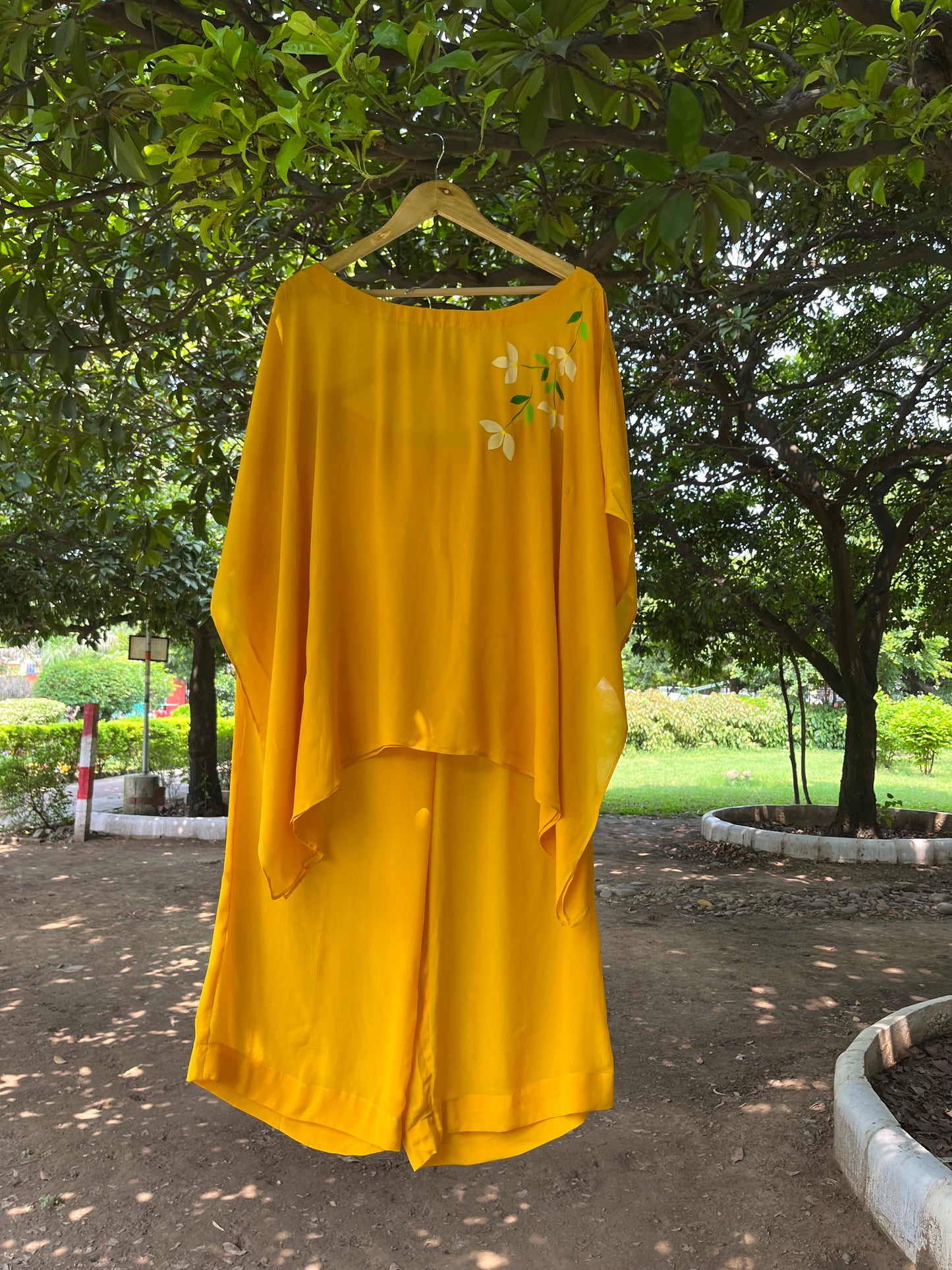 Bougainvillea Crepe Co-ord Set