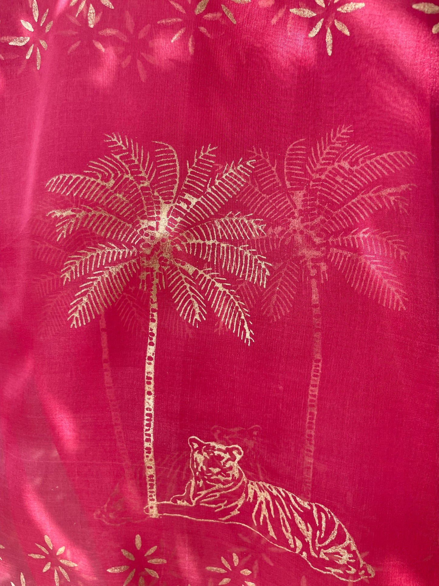 Tiger & Tree Organza Saree
