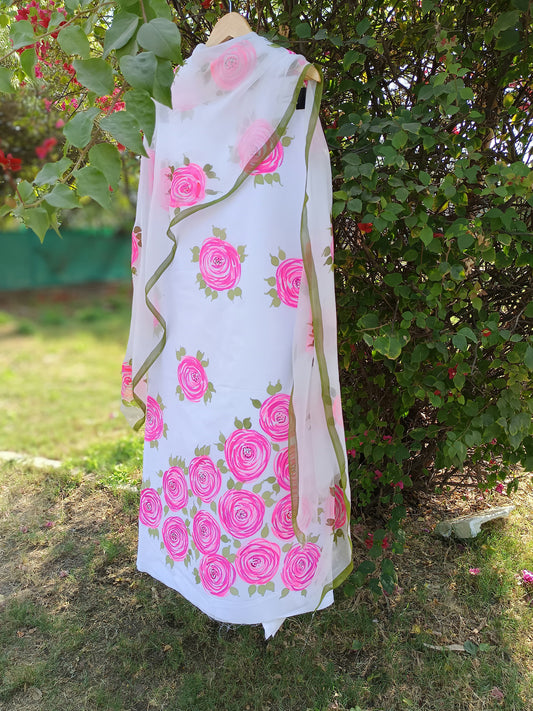 Roses Cotton Suit