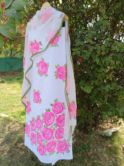 Roses Cotton Suit