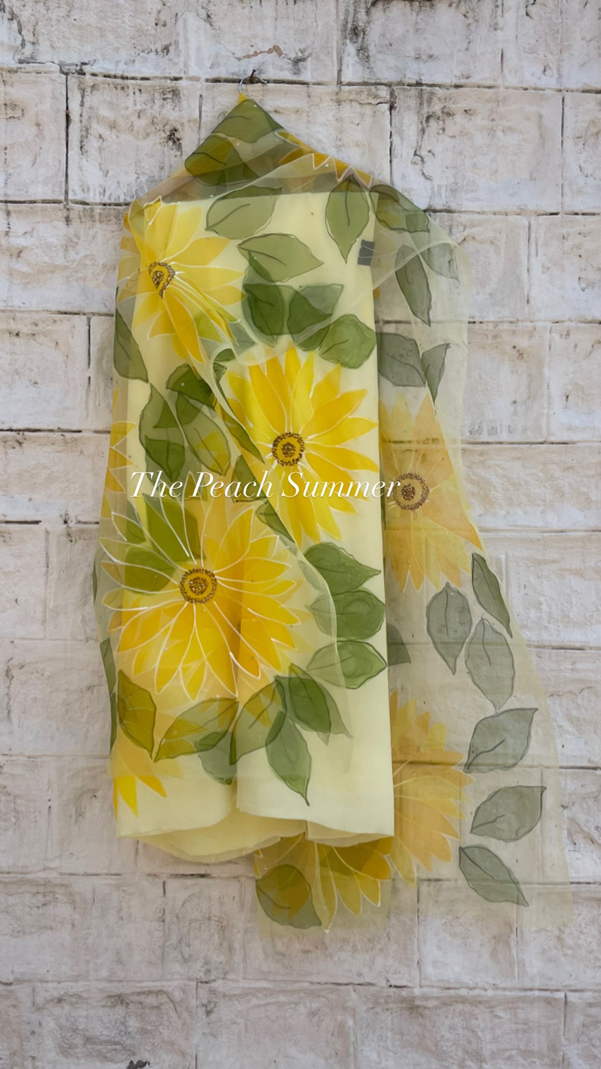 Sunflower Crepe Suit