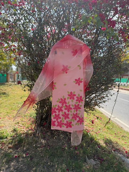 Plumeria Cotton Suit