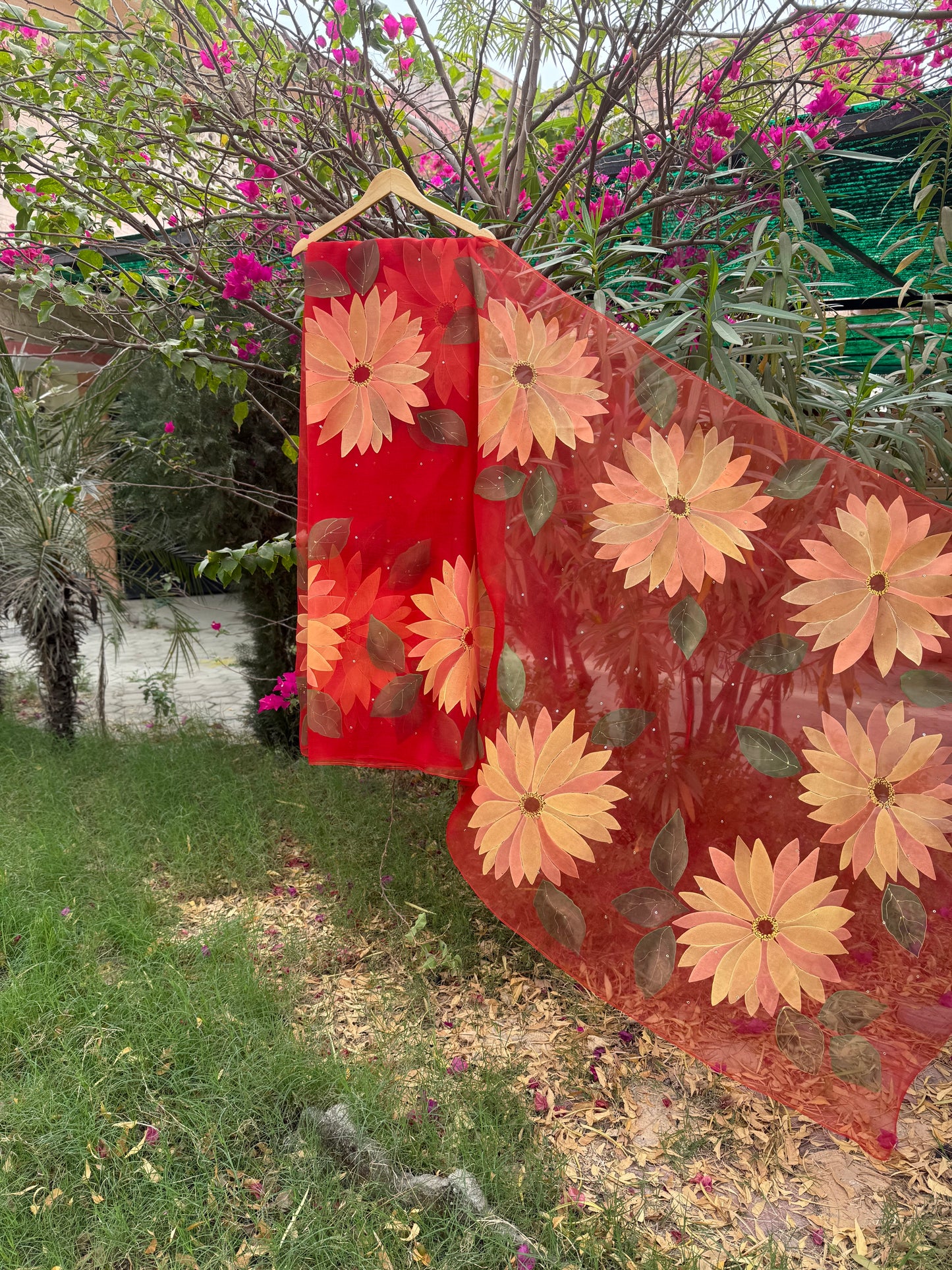 Sunflower Organza Sares