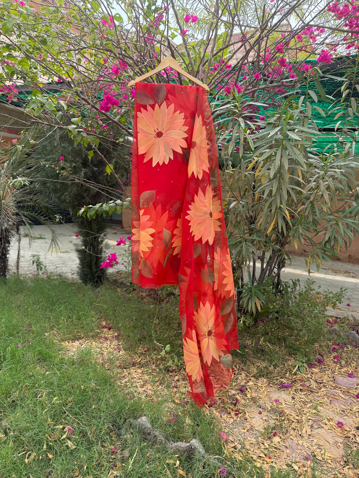 Sunflower Organza Sares