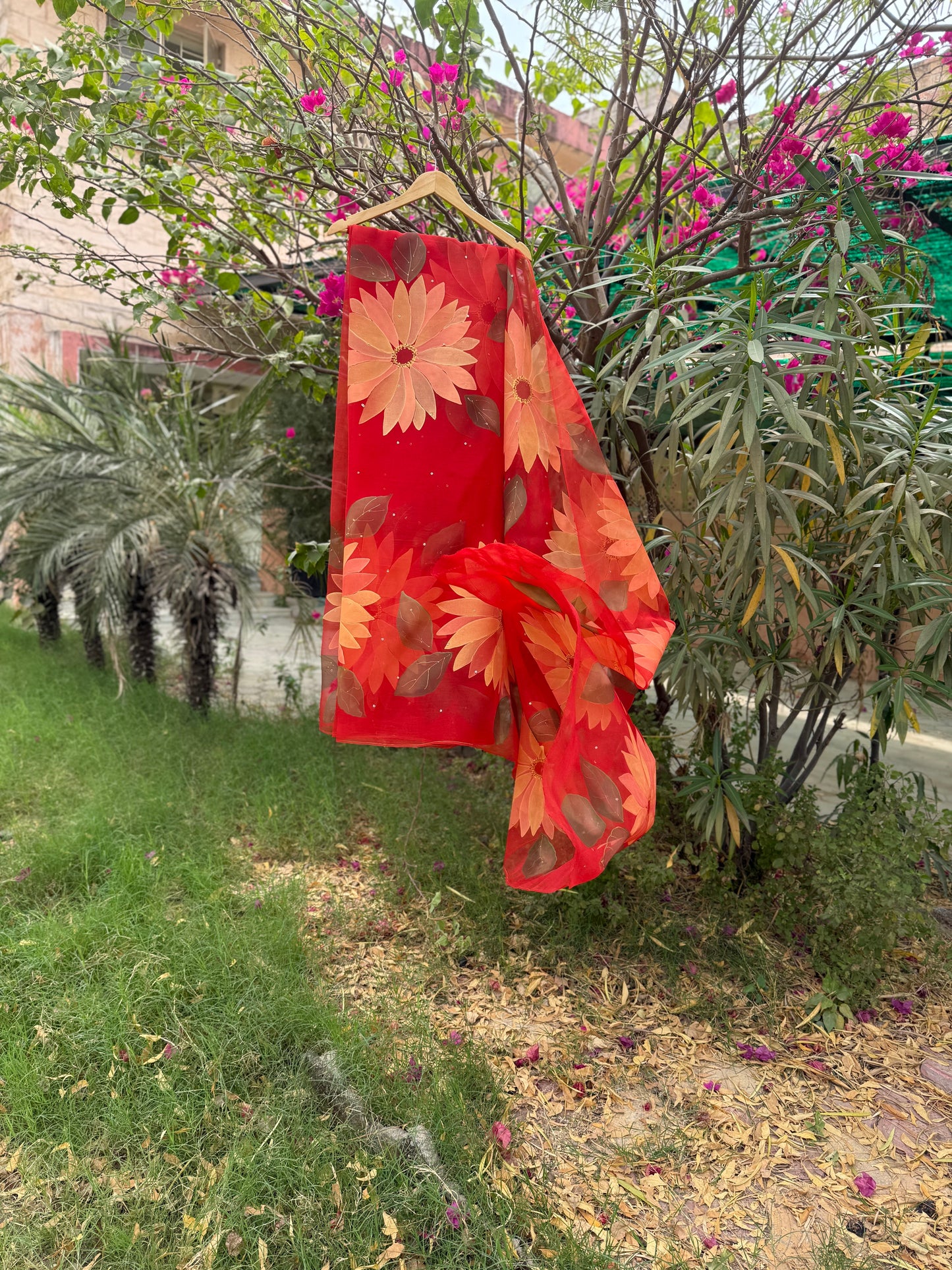 Sunflower Organza Sares