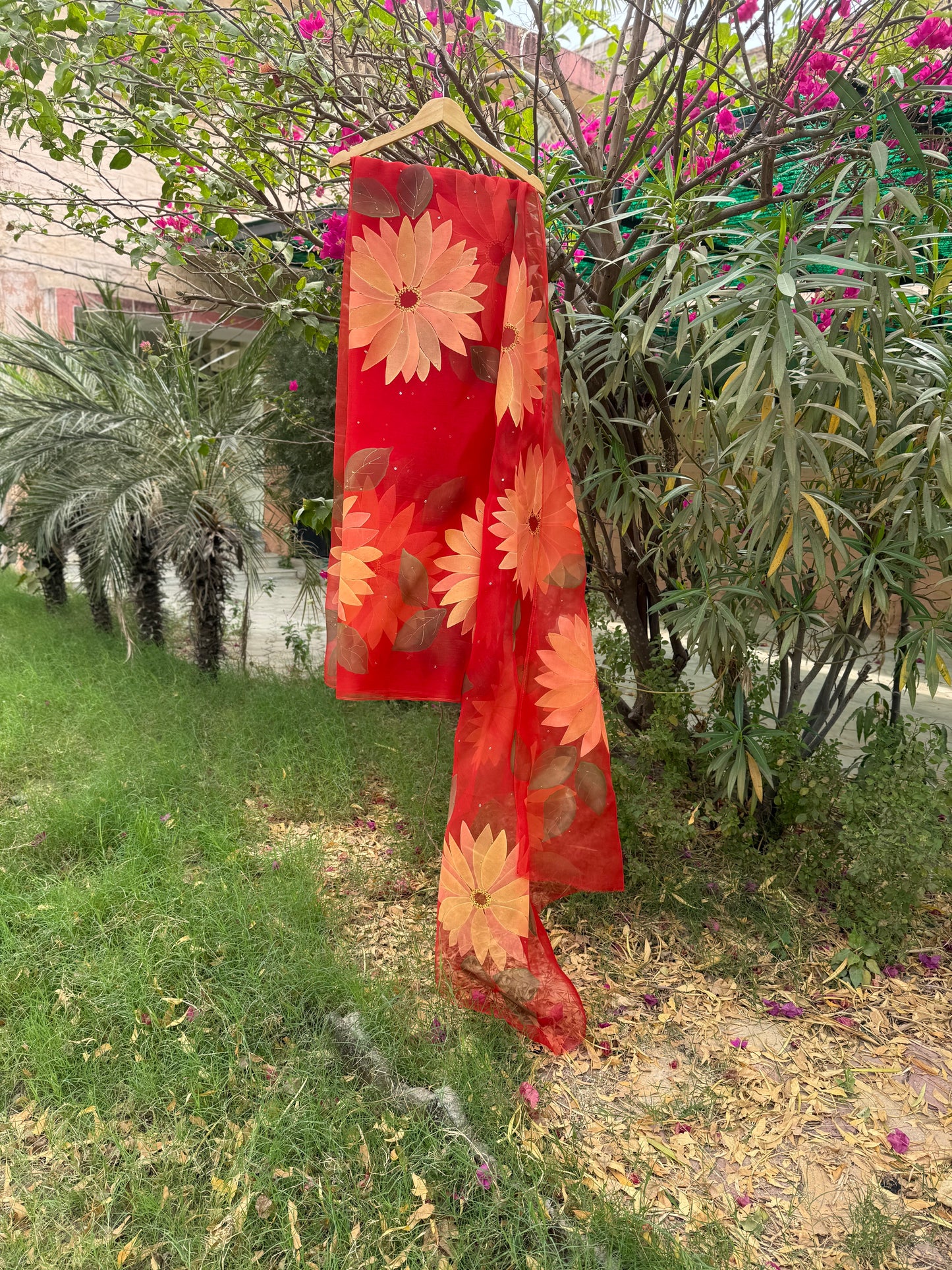 Sunflower Organza Sares