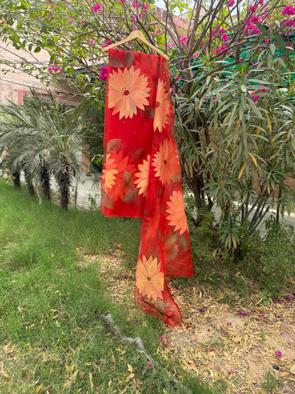 Sunflower Organza Sares