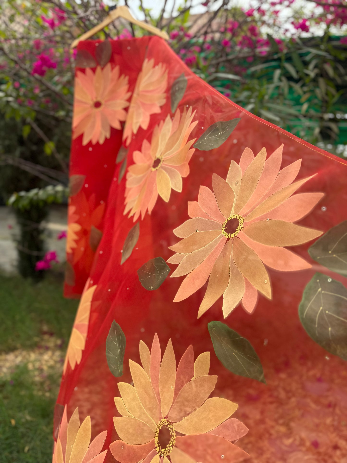 Sunflower Organza Sares