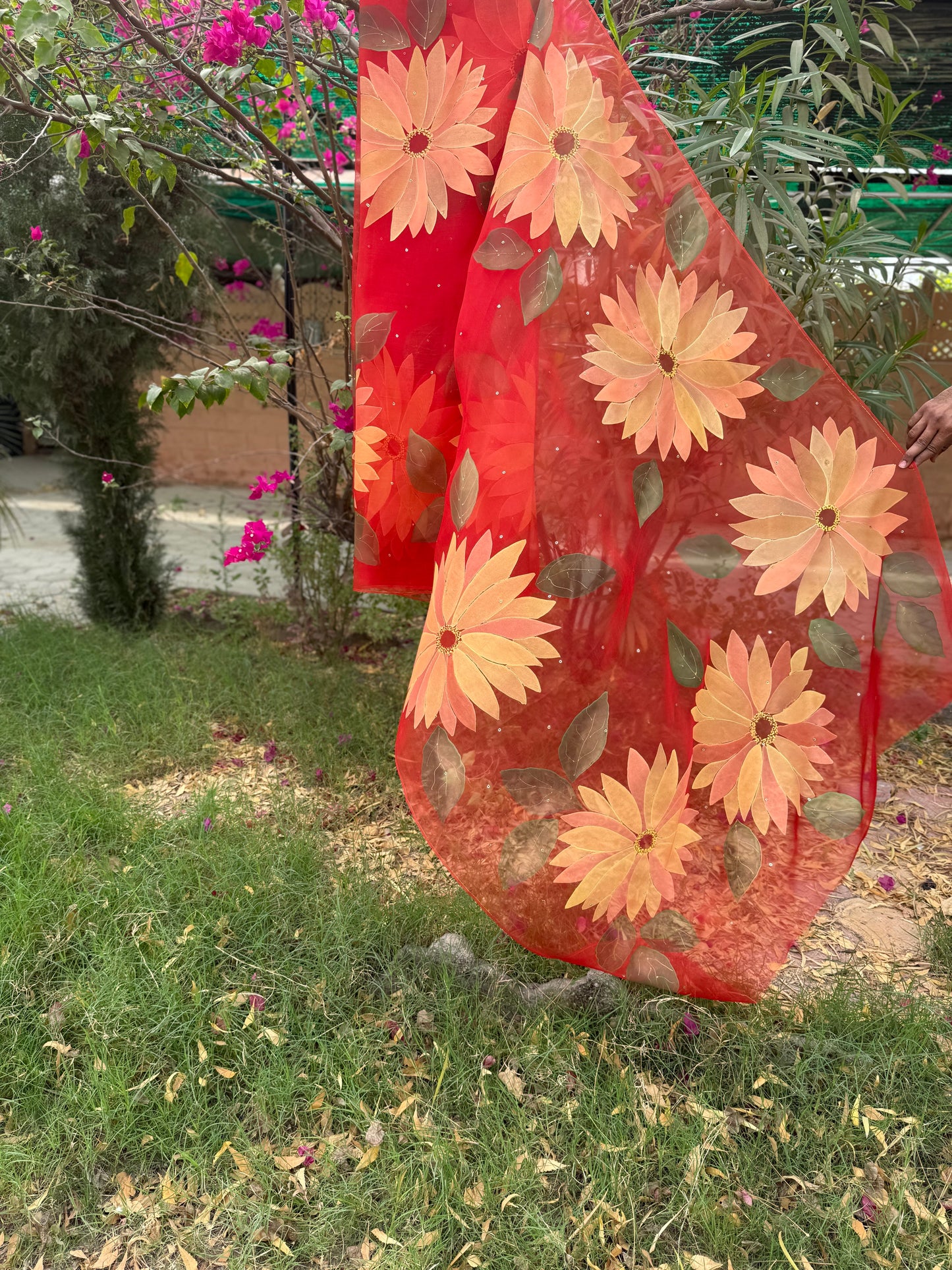 Sunflower Organza Sares