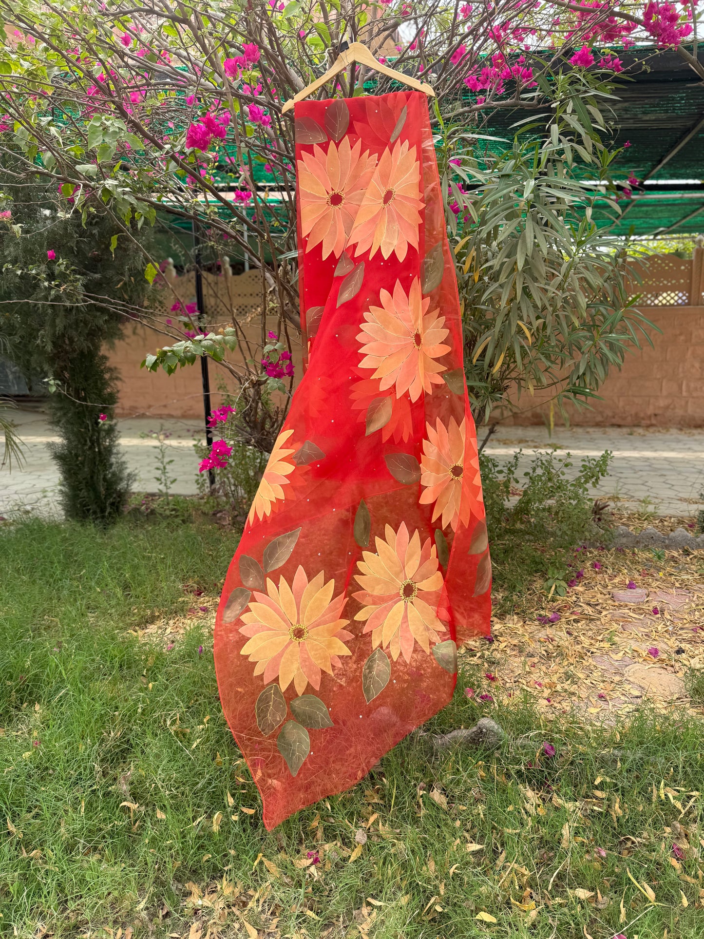 Sunflower Organza Sares