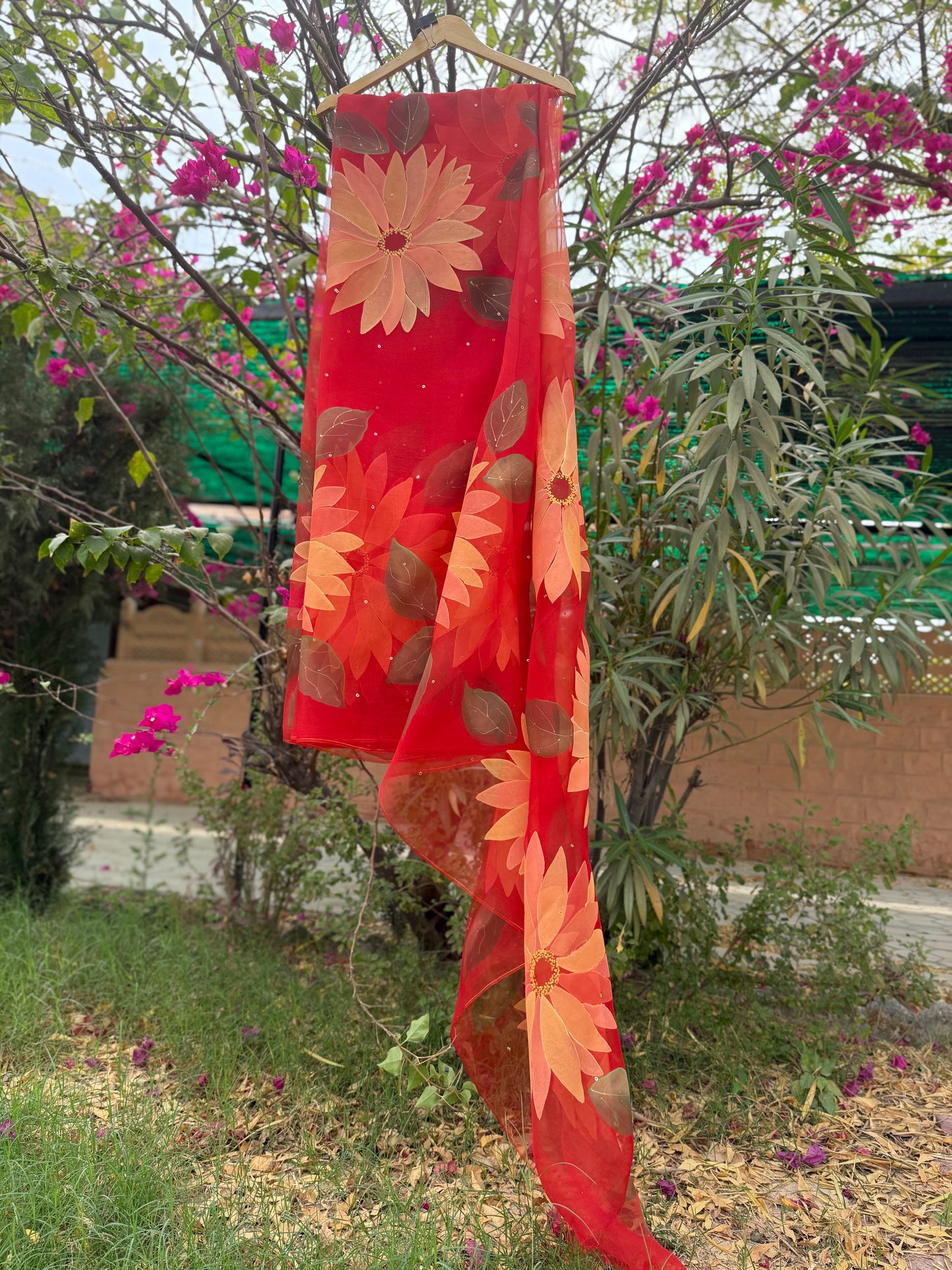 Sunflower Organza Sares