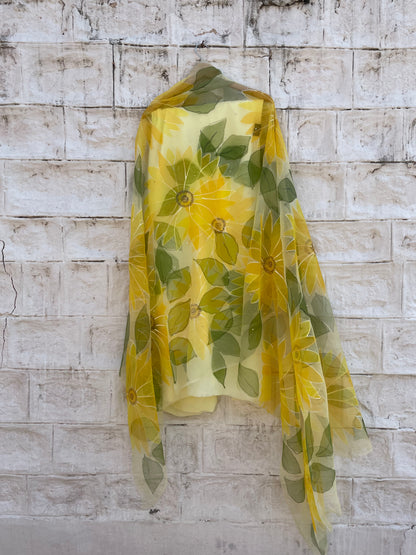 Sunflower Crepe Suit