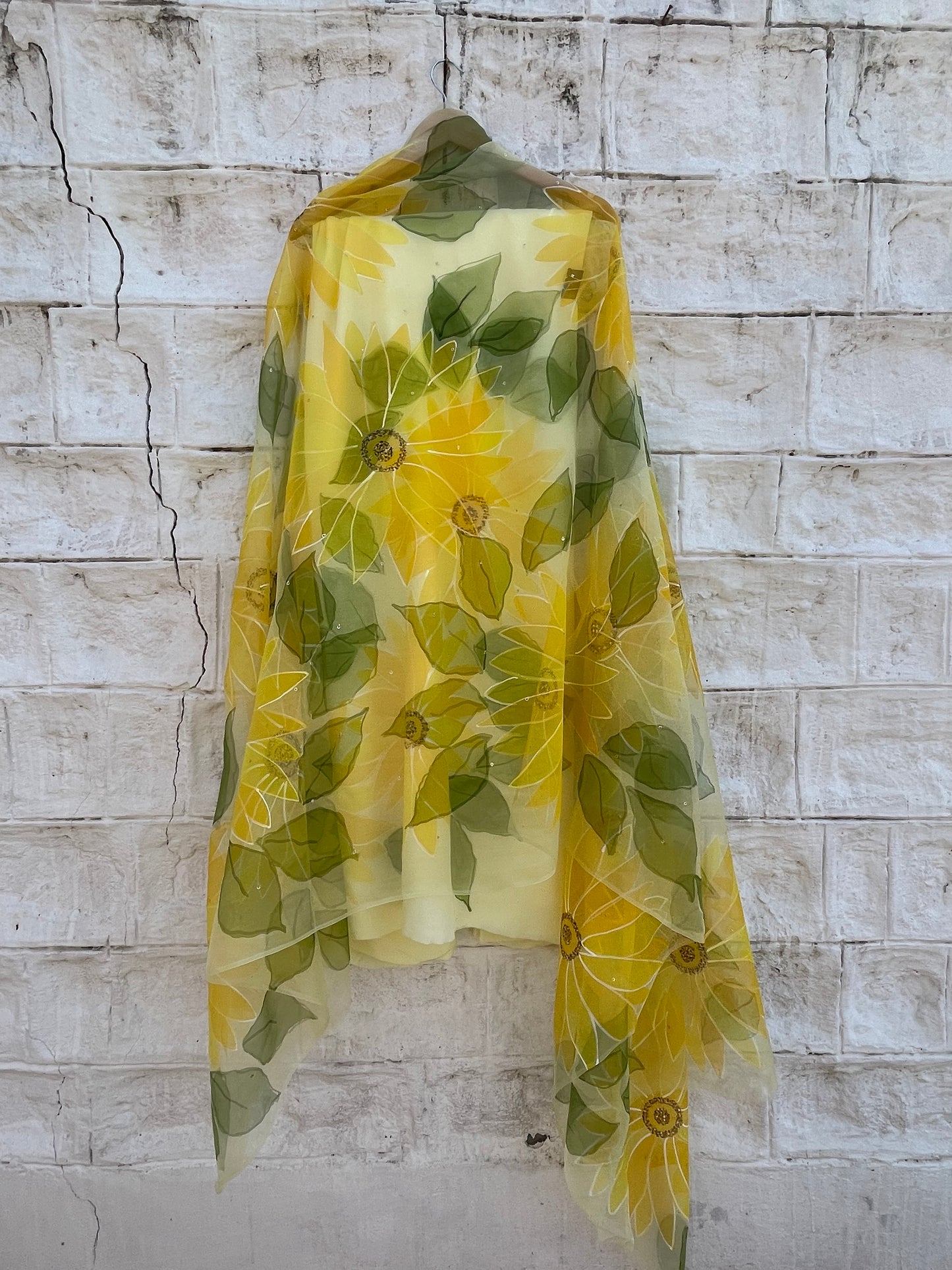 Sunflower Crepe Suit