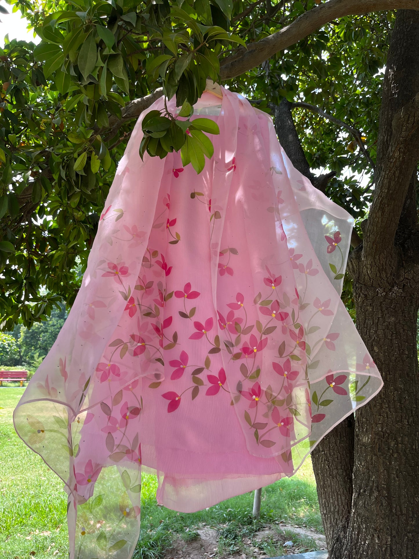 Pink Bougainvilleas Suit