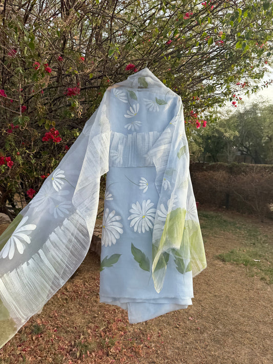 Daisy Chiffon Suit