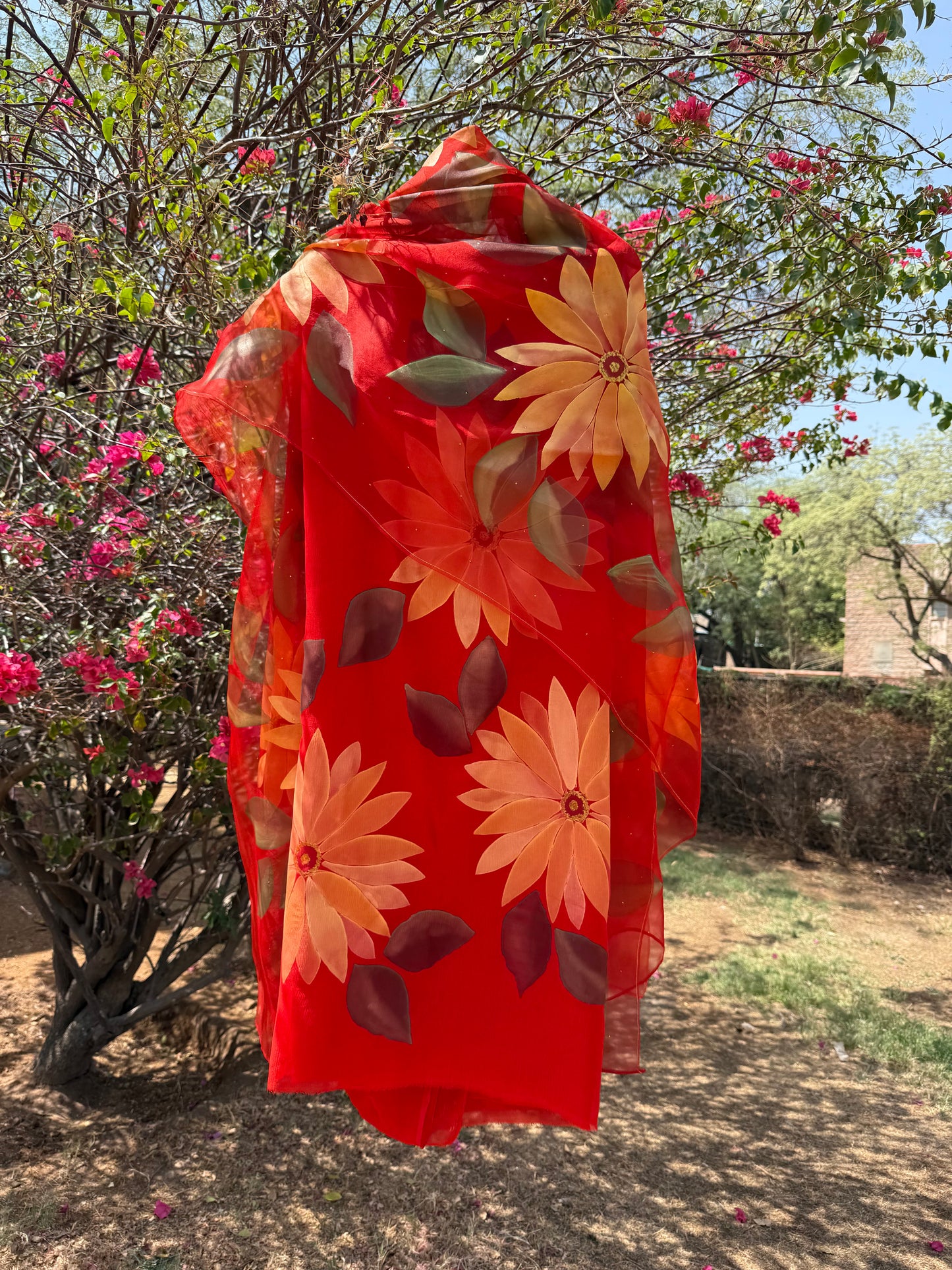 Sunflower Chiffon Suit