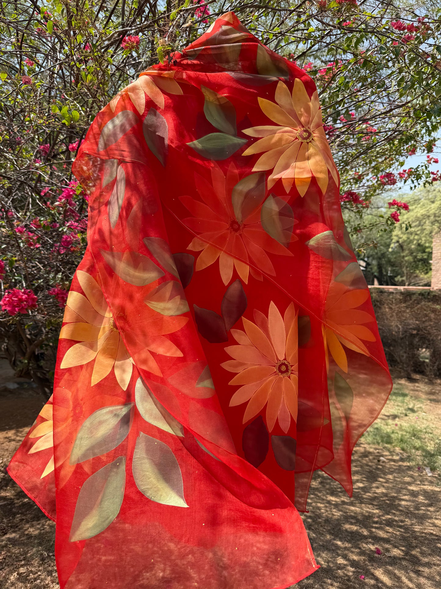 Sunflower Chiffon Suit