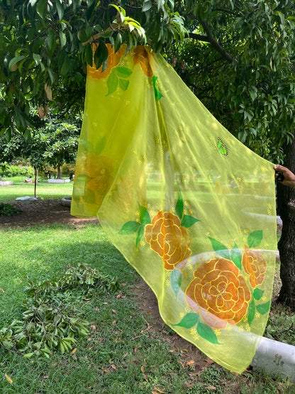 Camellia Organza Saree