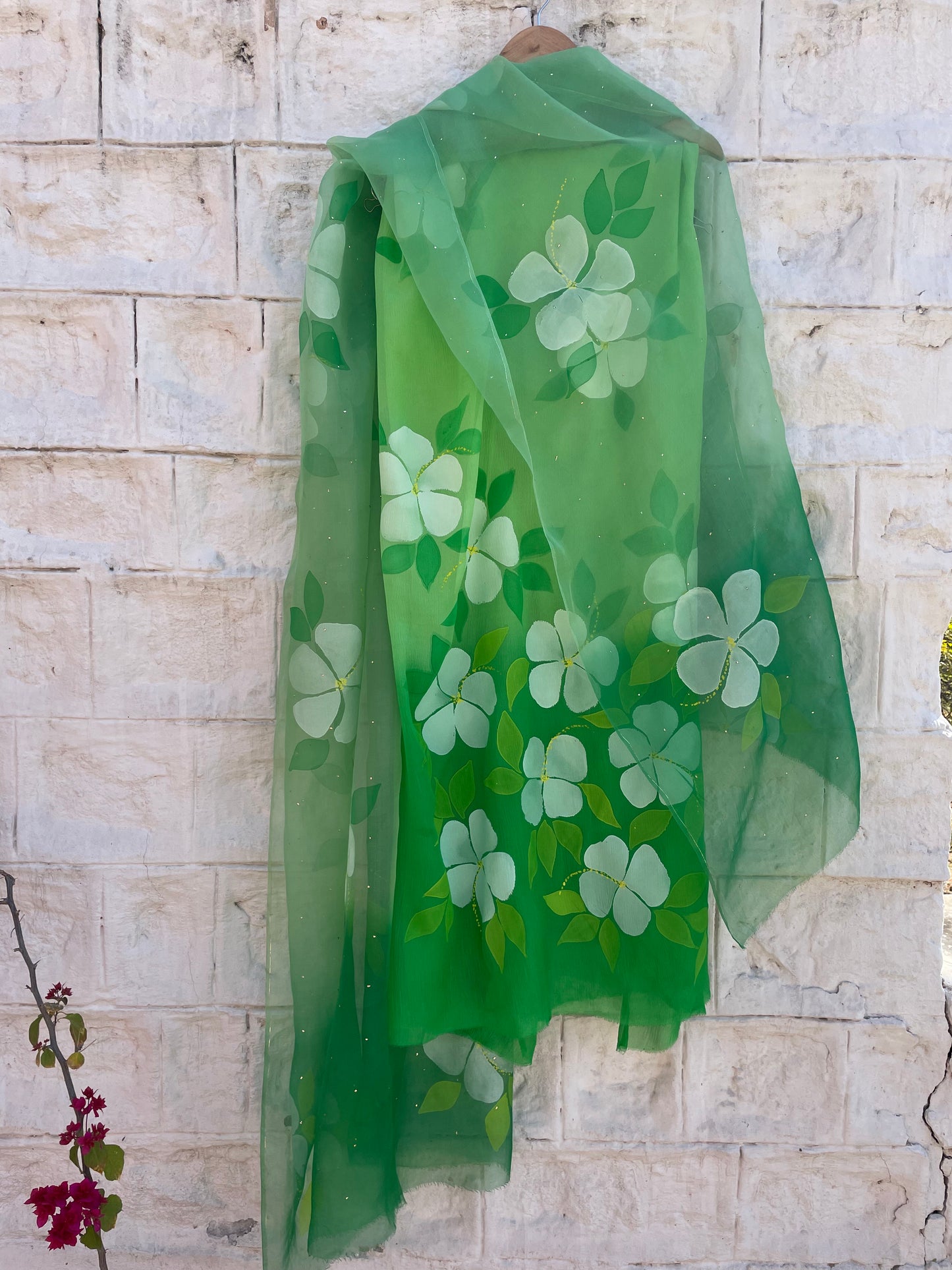 Hibiscus Chiffon Suit